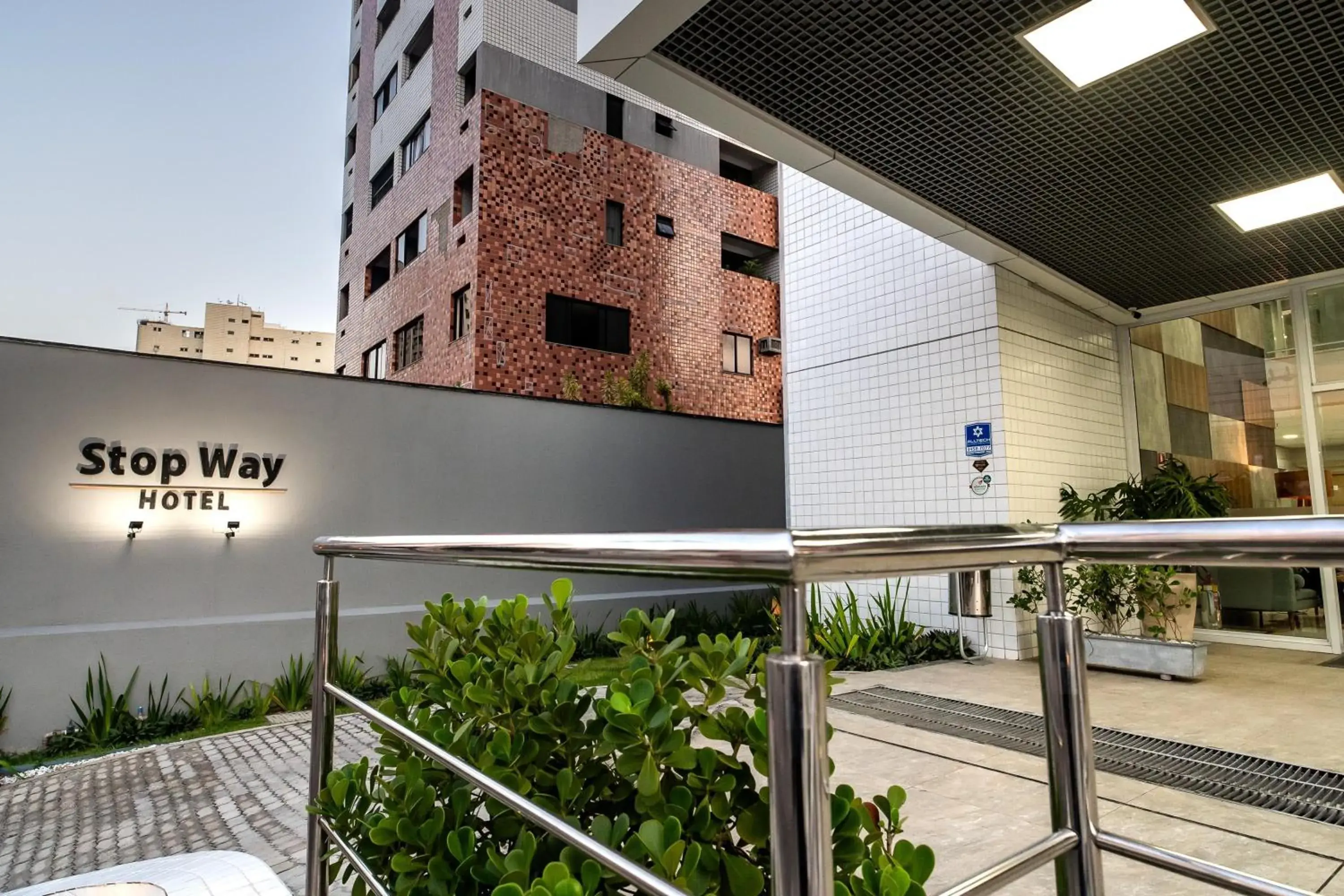Facade/entrance in Stop Way Hotel Fortaleza Facade/entrance in Stop Way Hotel Fortaleza