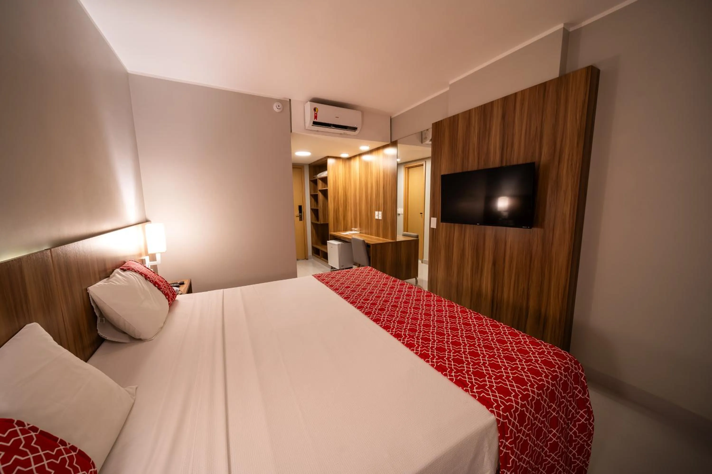 Bedroom, Bed in Stop Way Hotel Fortaleza