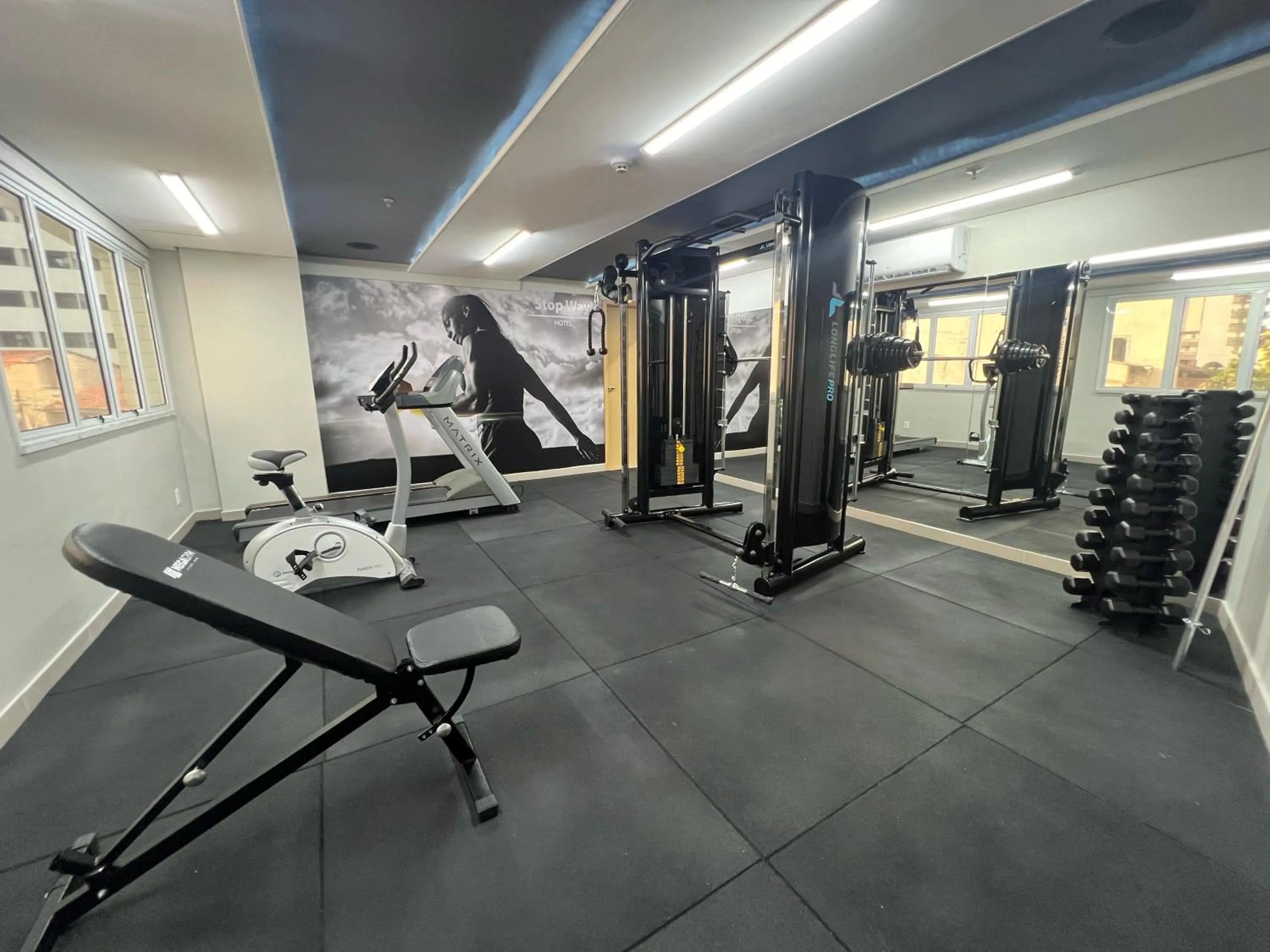 Fitness centre/facilities in Stop Way Hotel Fortaleza