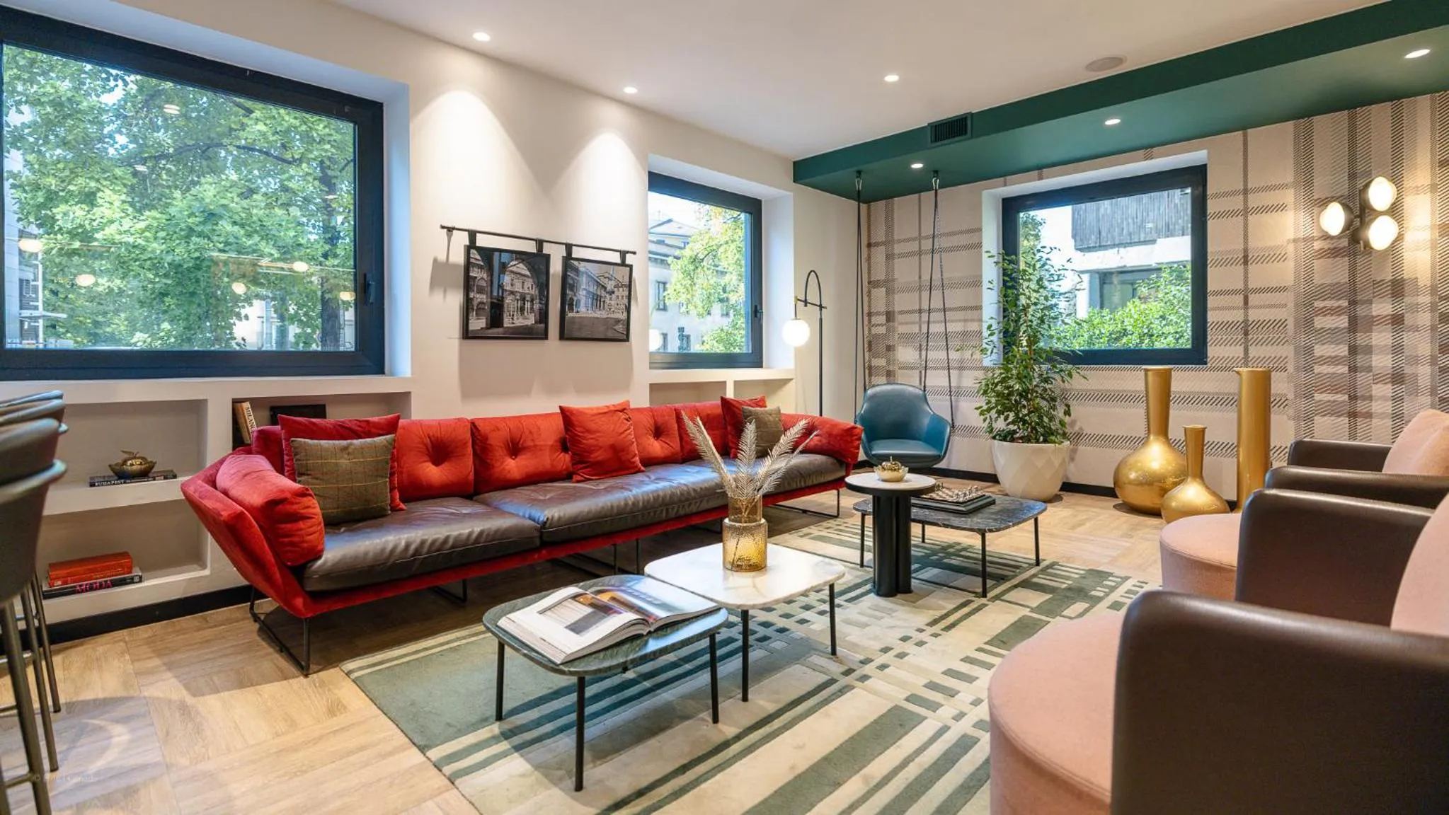 Lobby or reception in Hotel Canada