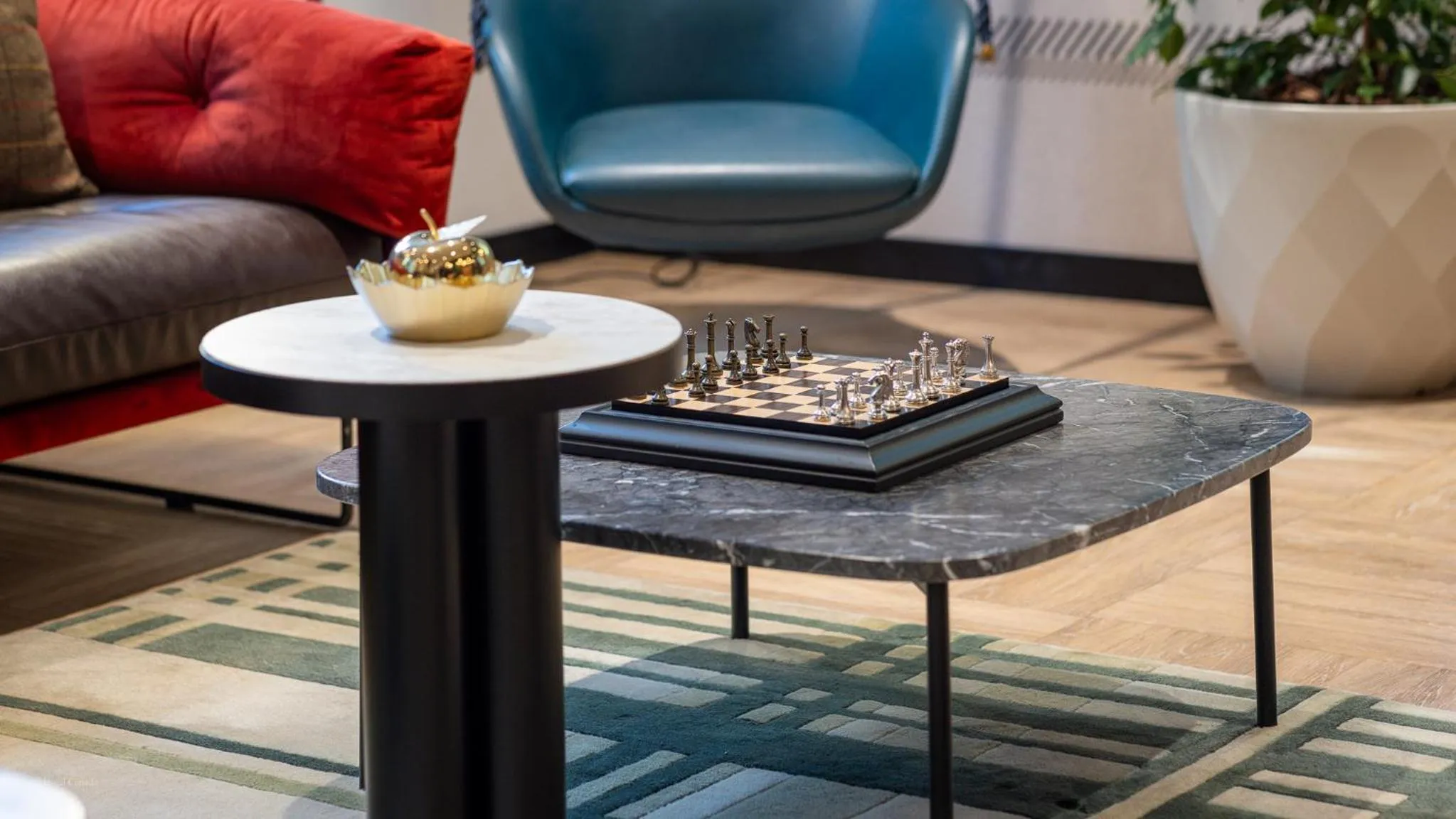 Lobby or reception in Hotel Canada