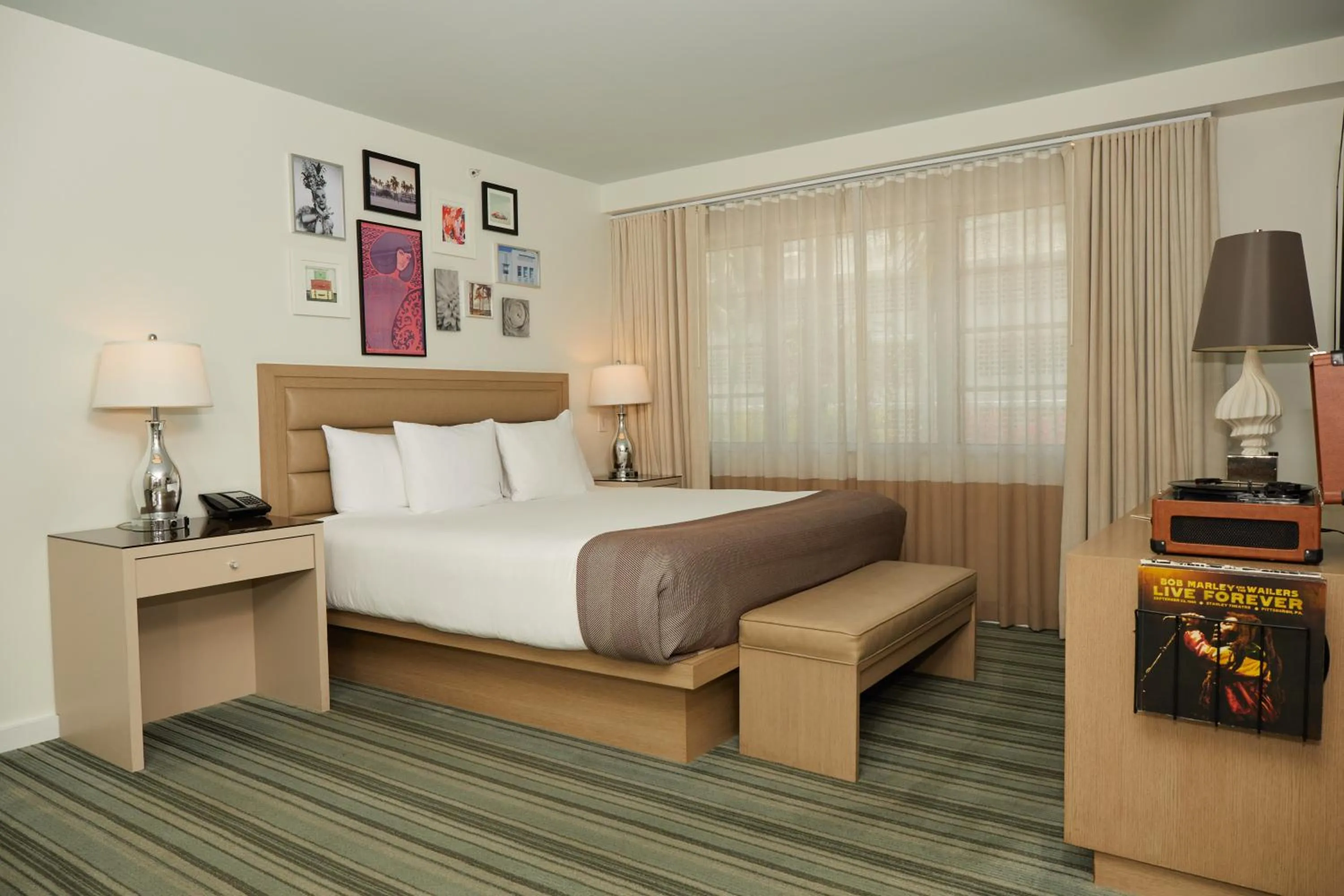 Bedroom, Bed in Uma House by Yurbban South Beach