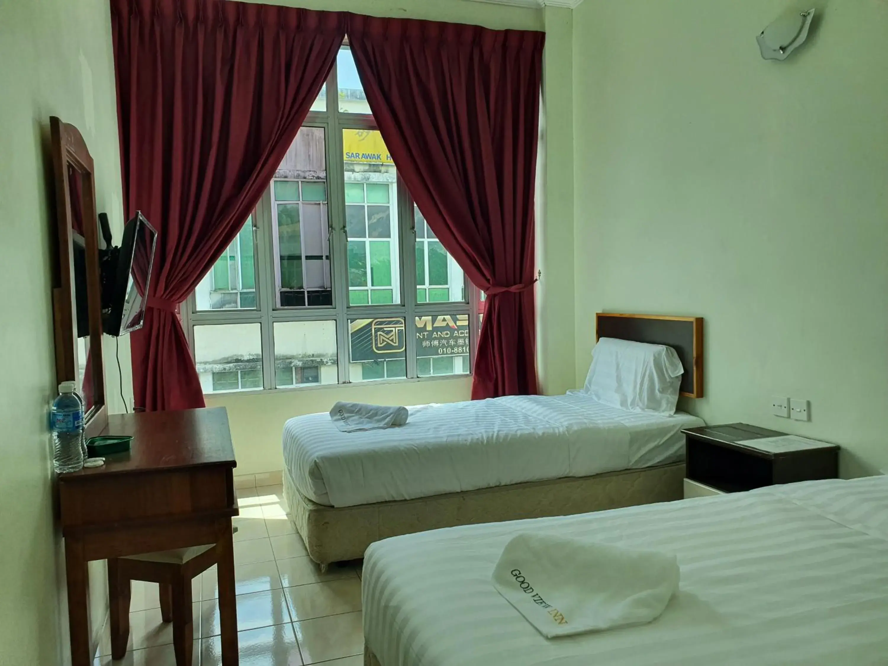 Deluxe Twin Room - single occupancy in Hotel O Good View Inn Deluxe Twin Room - single occupancy in Hotel O Good View Inn