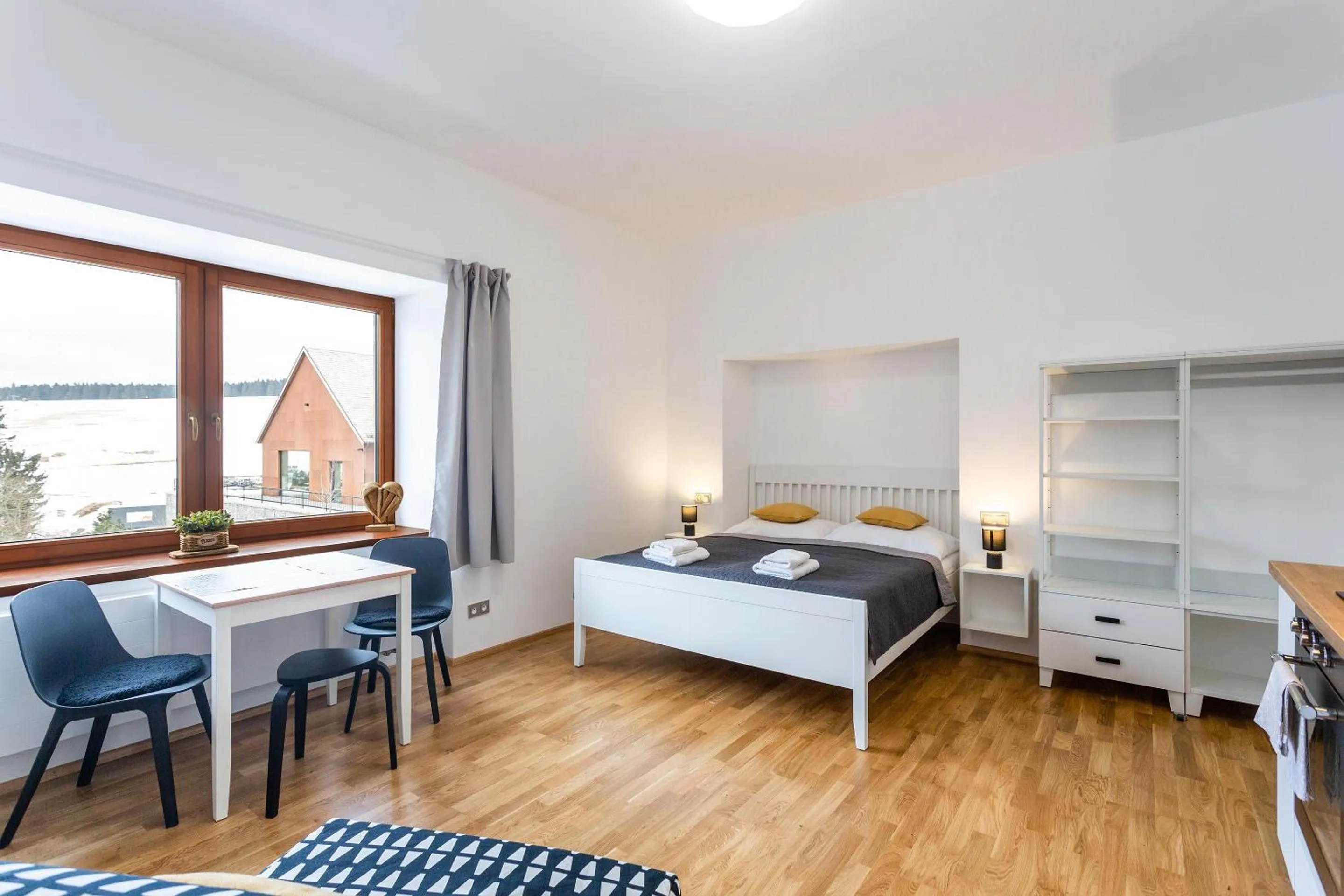 Bed in U Pivovaru - Apartments Boží Dar