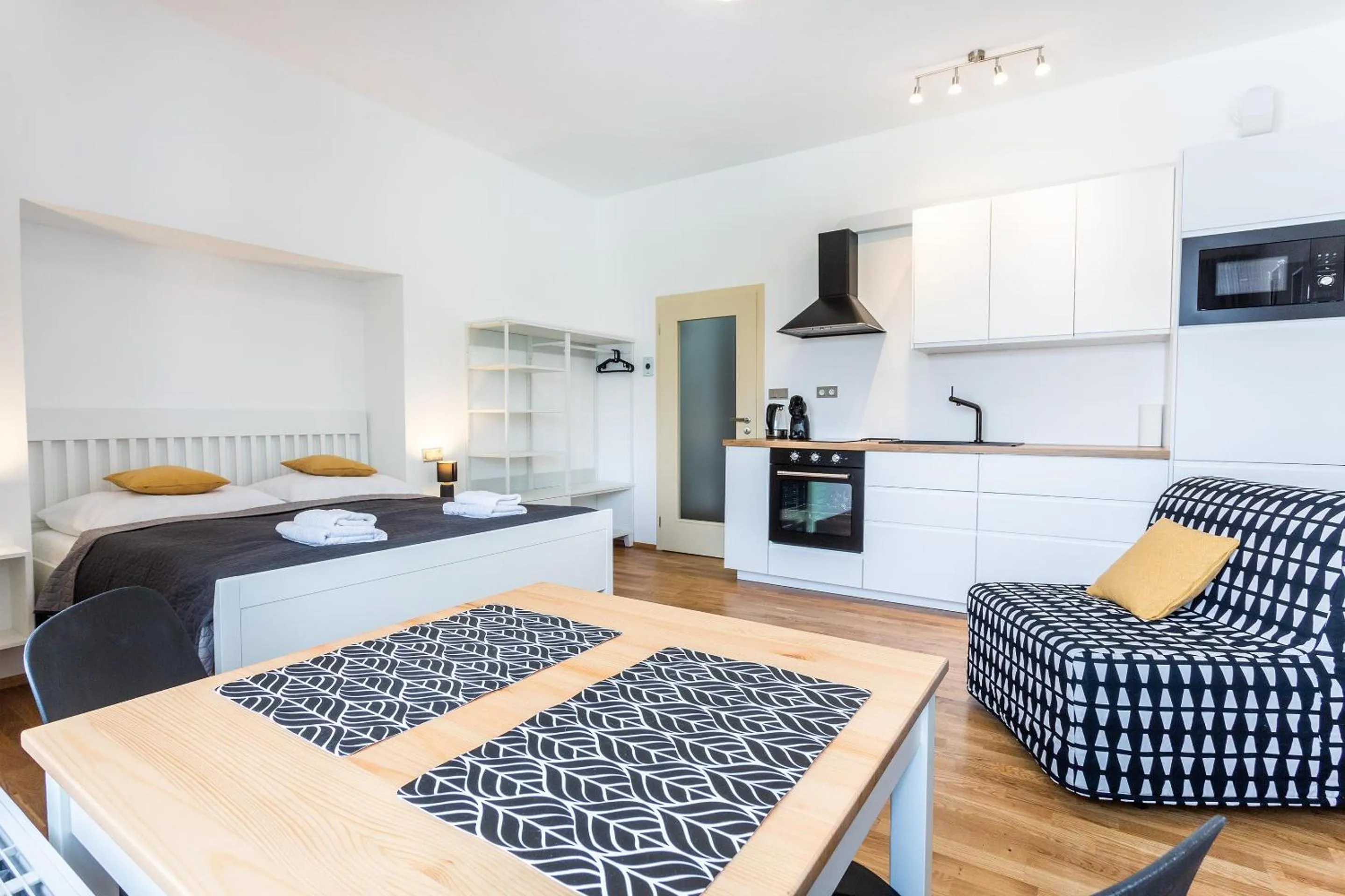 Bed in U Pivovaru - Apartments Boží Dar