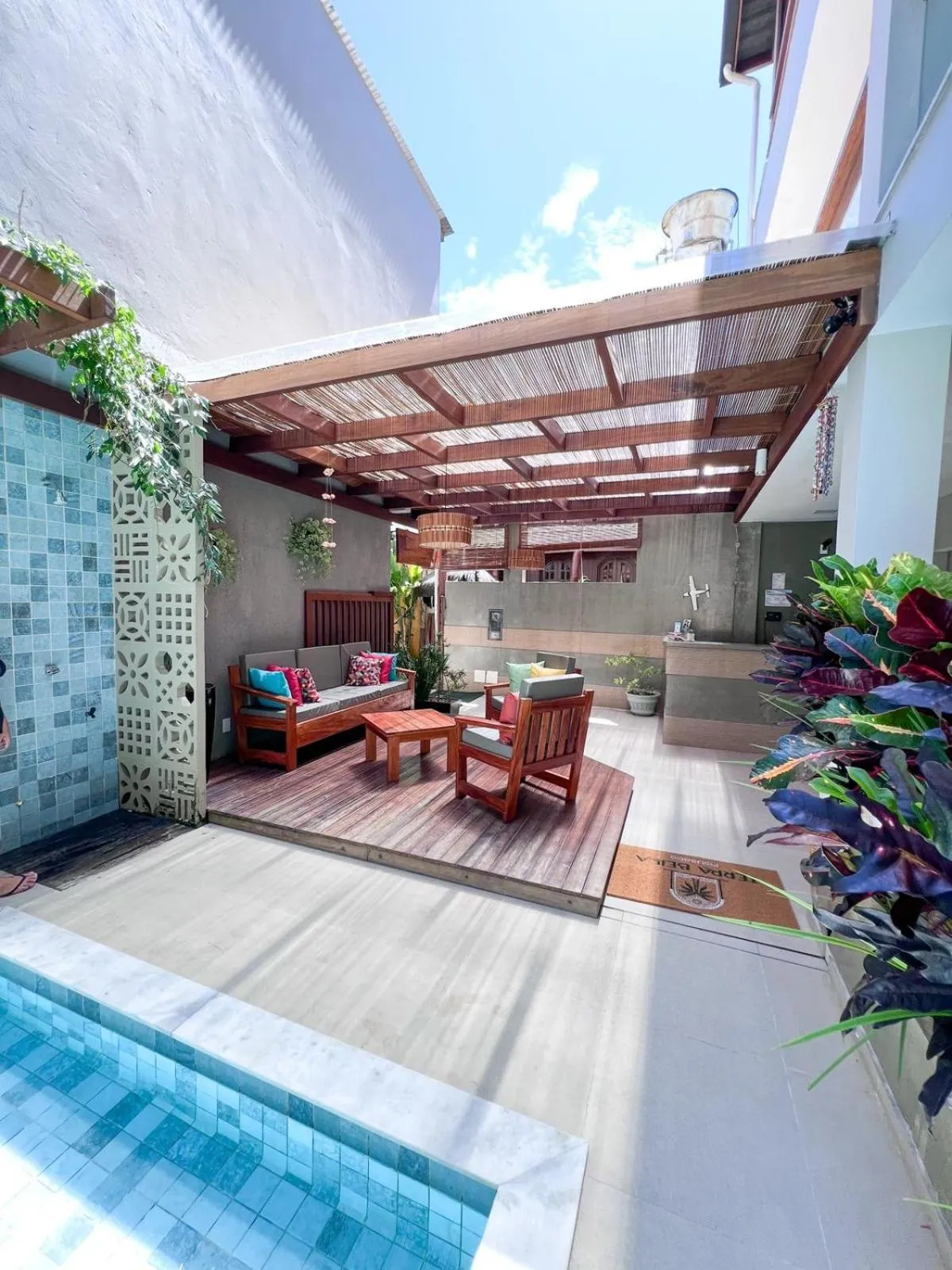 Lobby or reception in Terra Bella Pousada