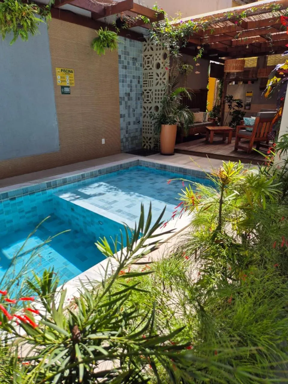 Swimming pool in Terra Bella Pousada