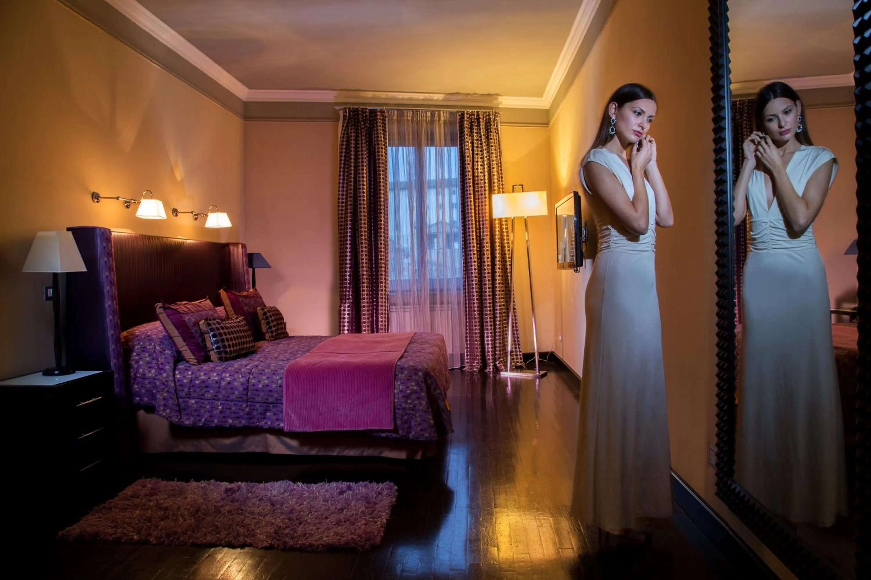 Bed in The Inn at the Spanish Steps Luxury Collection - The Inn at the Spanish Steps