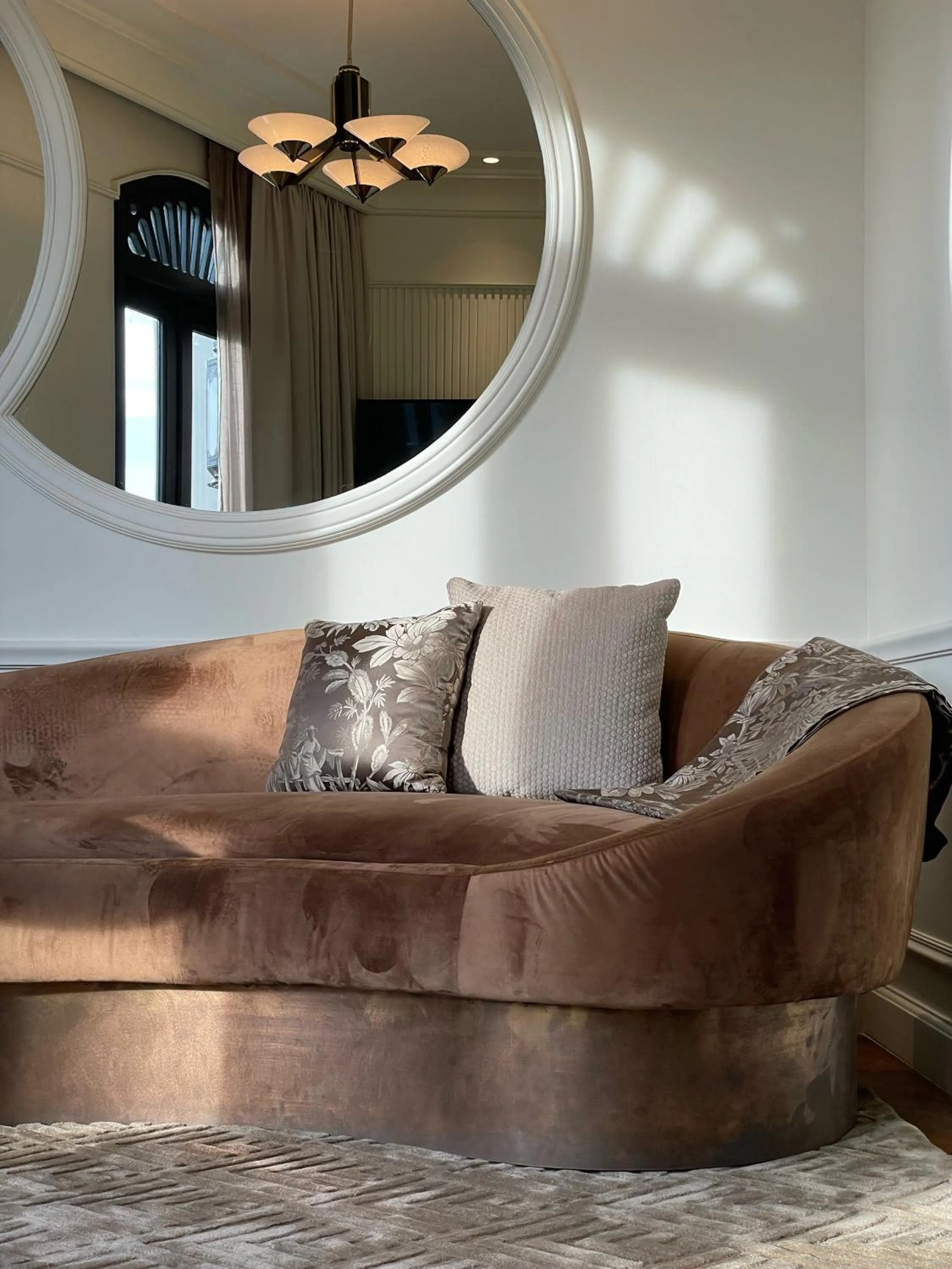 Living room in Hotel Verdigris