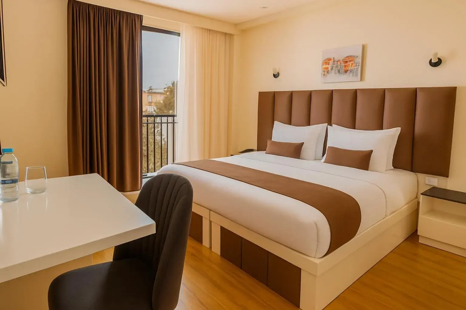 Bed in Hotel Residence Plaza Bed in Hotel Residence Plaza