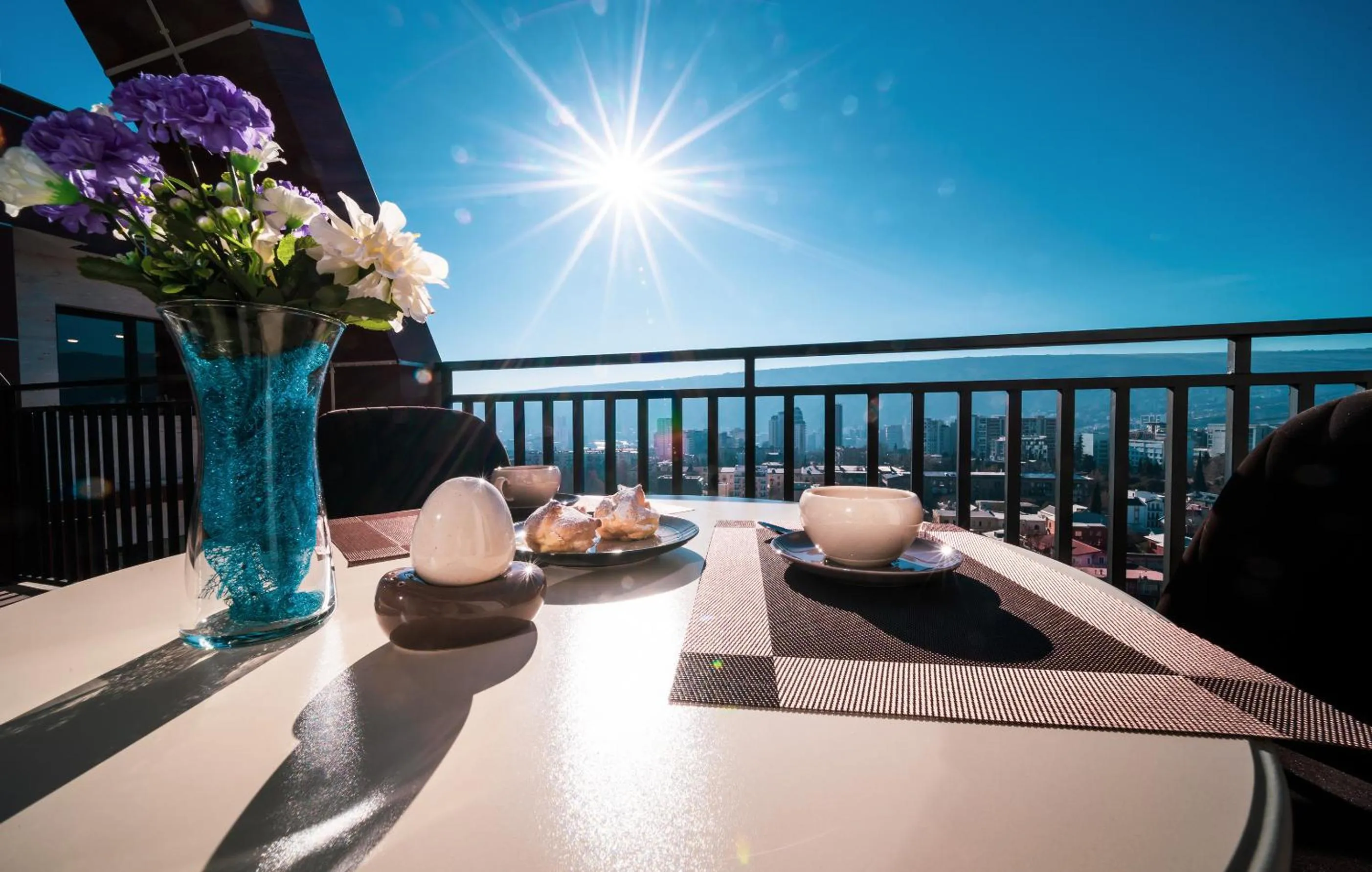 Balcony/Terrace in Hotel Residence Plaza