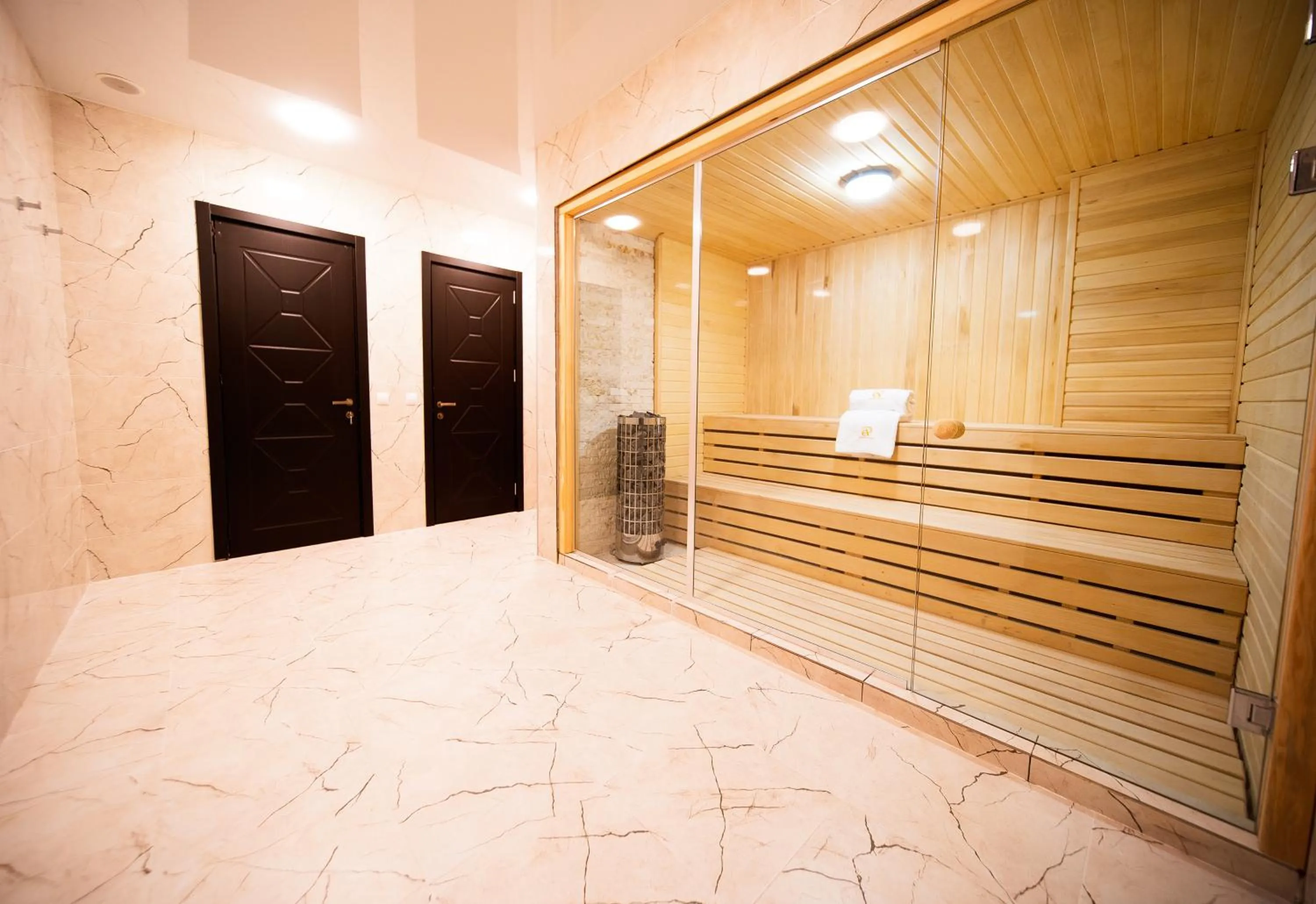 Sauna in Hotel Residence Plaza