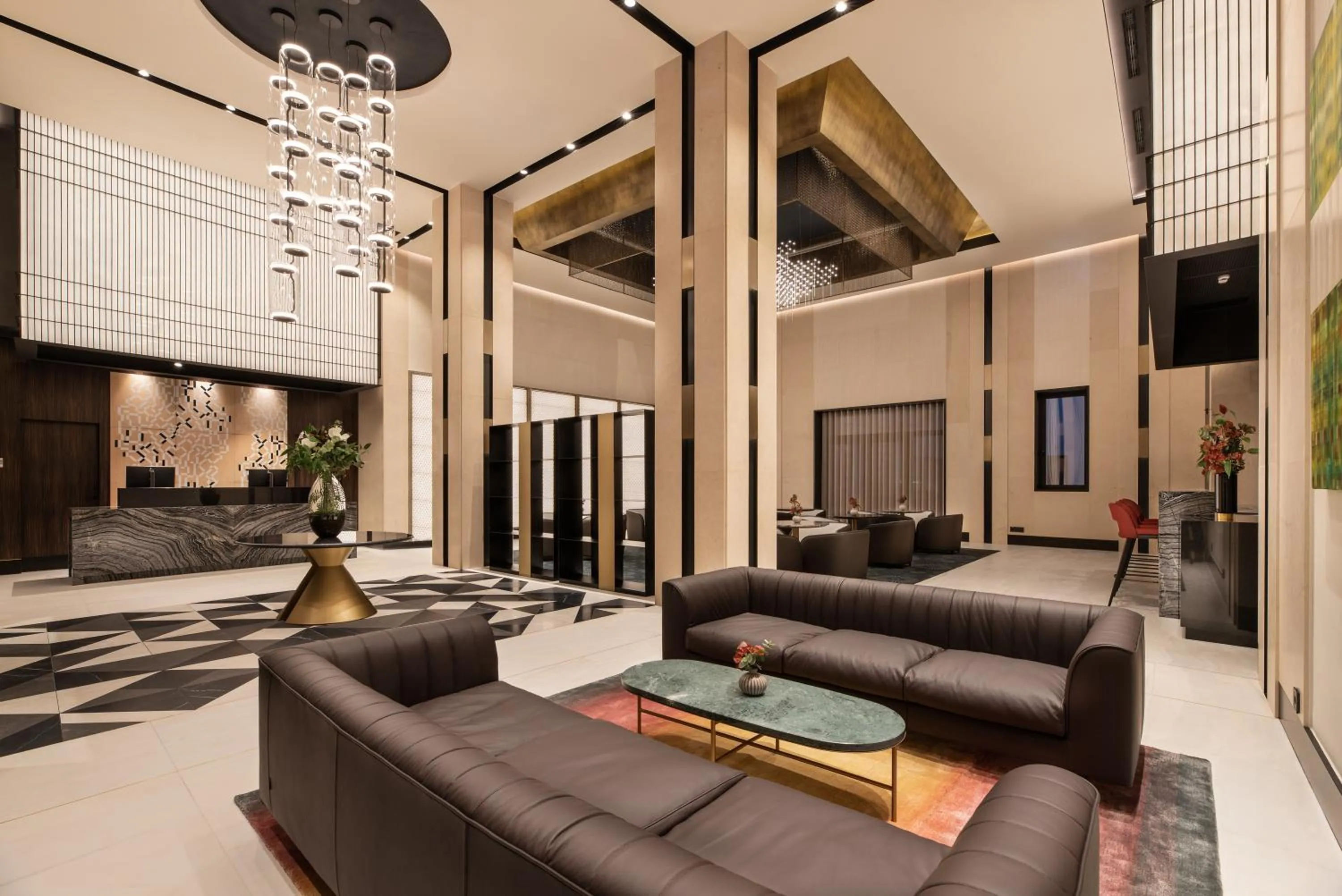 Lobby or reception in Eurostars Ambassador