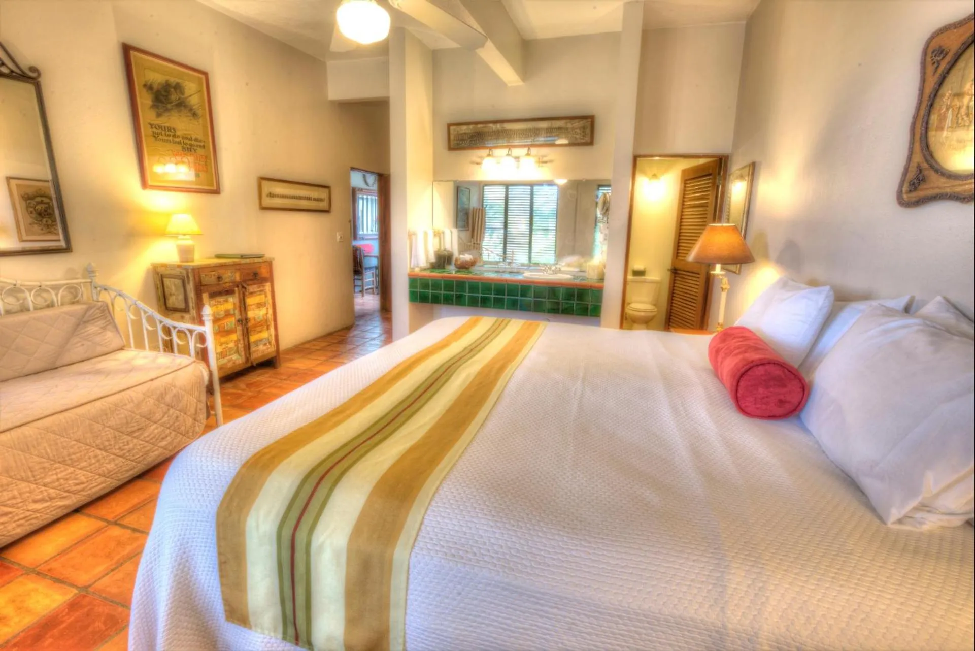 Bed in Hacienda Tamarindo