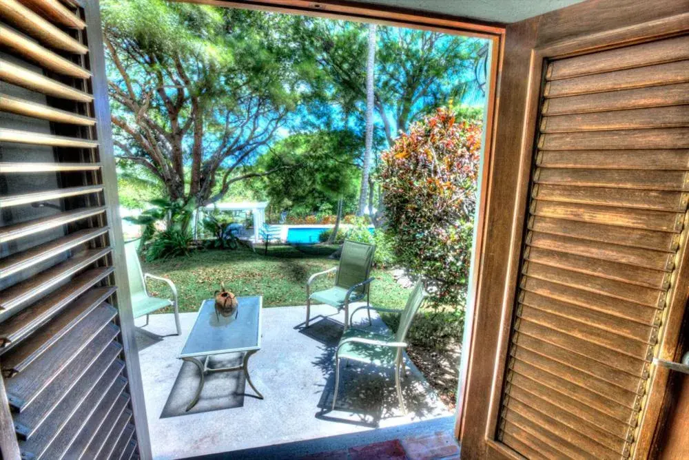 Garden view in Hacienda Tamarindo Garden view in Hacienda Tamarindo