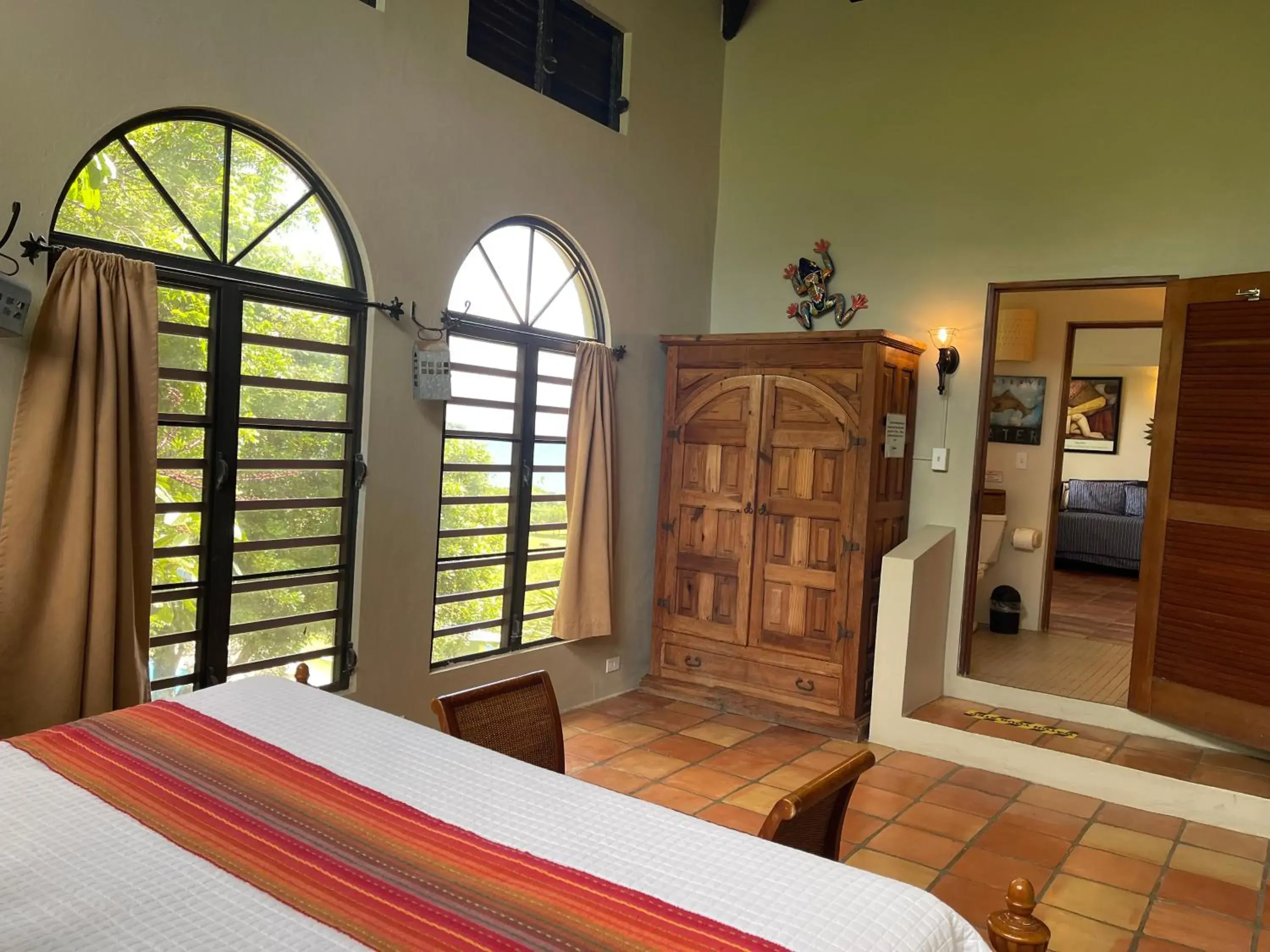 Bed in Hacienda Tamarindo Bed in Hacienda Tamarindo