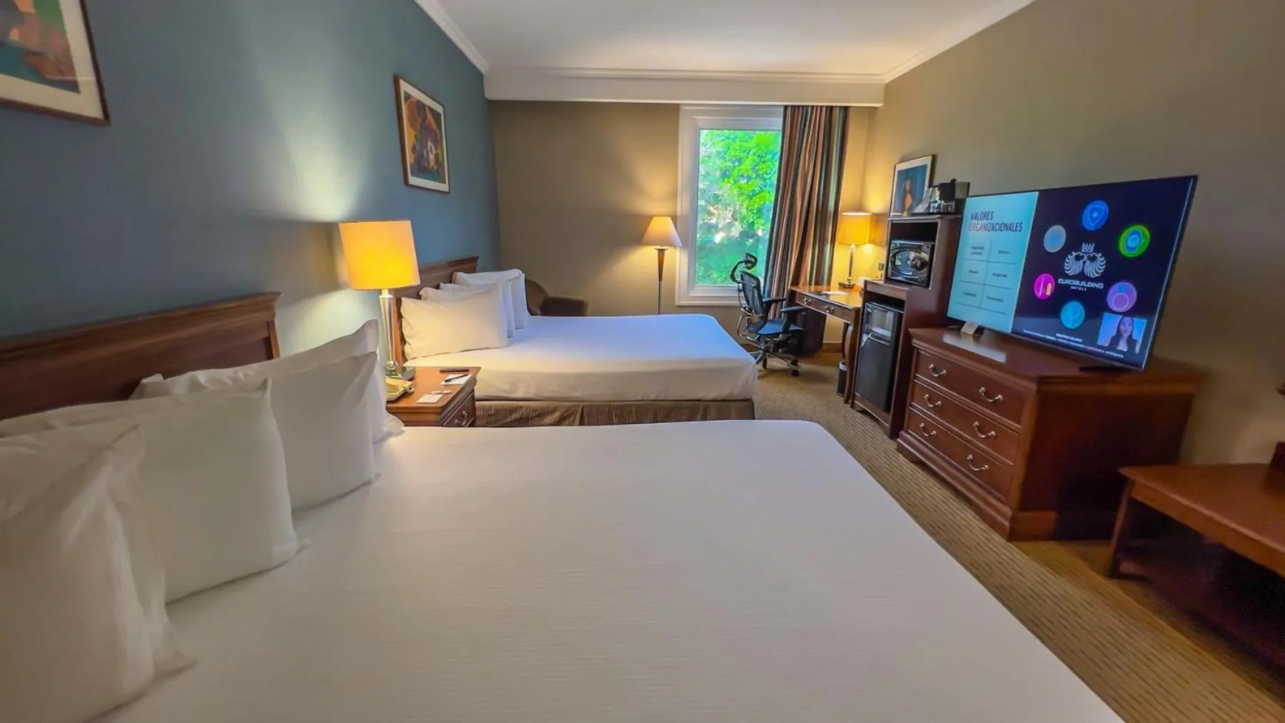 Bed in Eurobuilding Express El Tigre