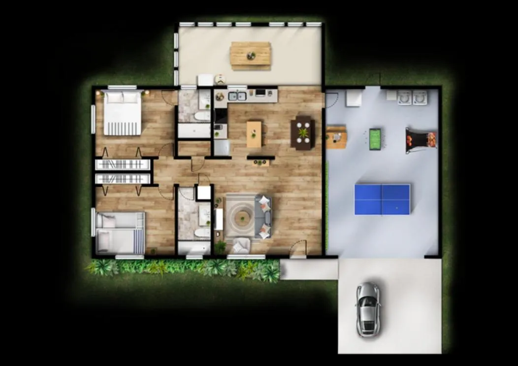 NEW Cozy House 5 Min Three Sisters Springs