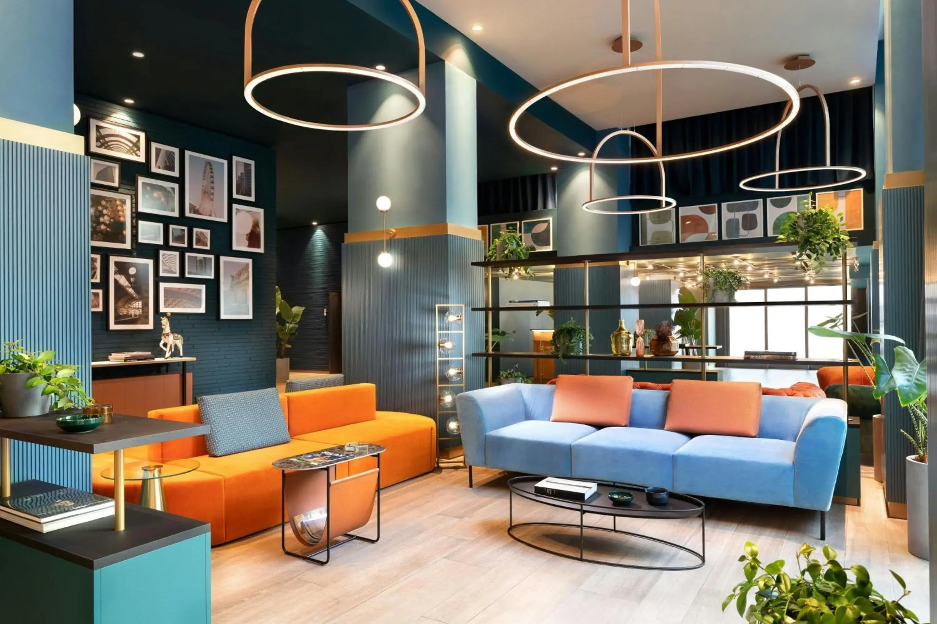 Lobby or reception in Duo Milan Porta Nuova, a Tribute Portfolio Hotel Lobby or reception in Duo Milan Porta Nuova, a Tribute Portfolio Hotel