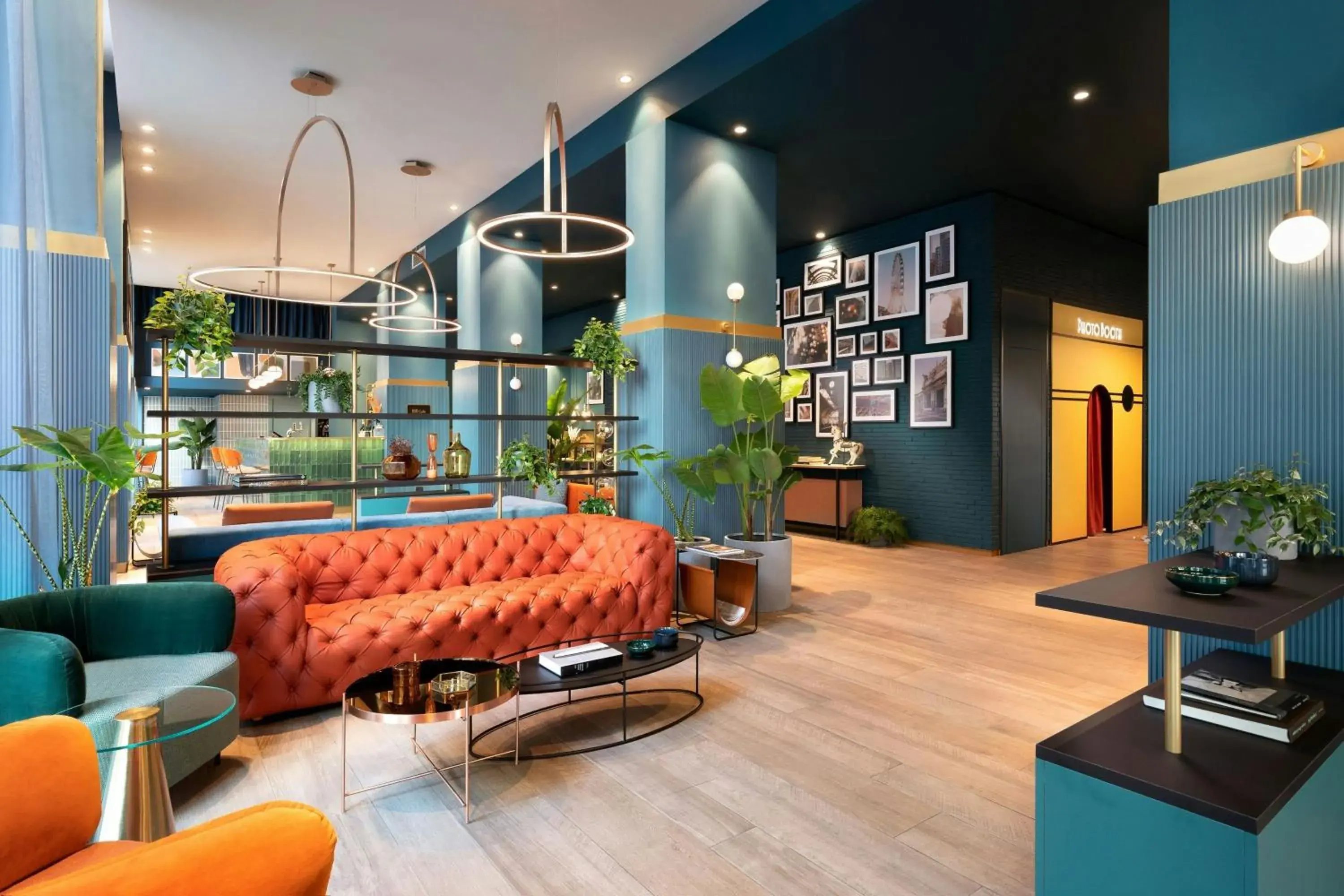 Lobby or reception in Duo Milan Porta Nuova, a Tribute Portfolio Hotel Lobby or reception in Duo Milan Porta Nuova, a Tribute Portfolio Hotel