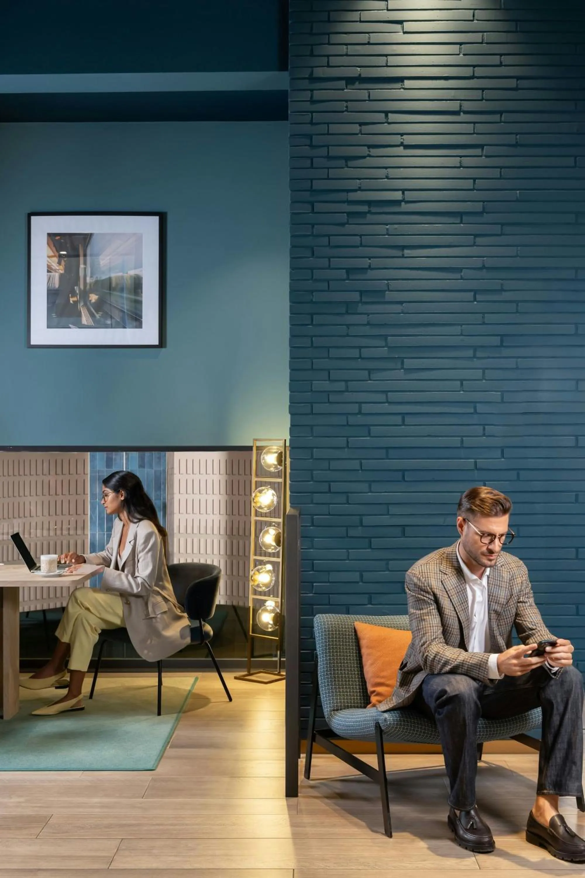 Lobby or reception in Duo Milan Porta Nuova, a Tribute Portfolio Hotel