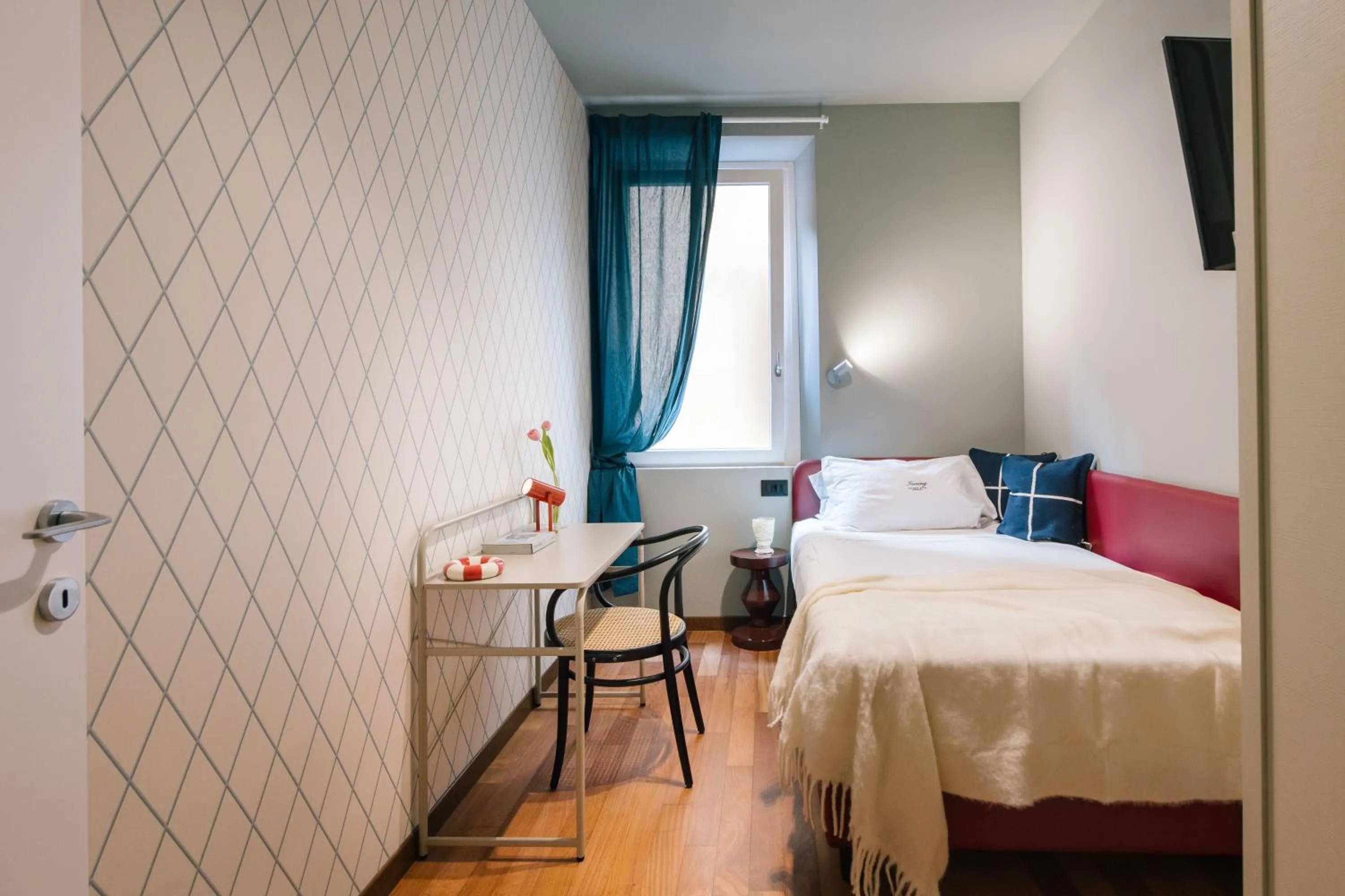 Bed in Hotel Touring