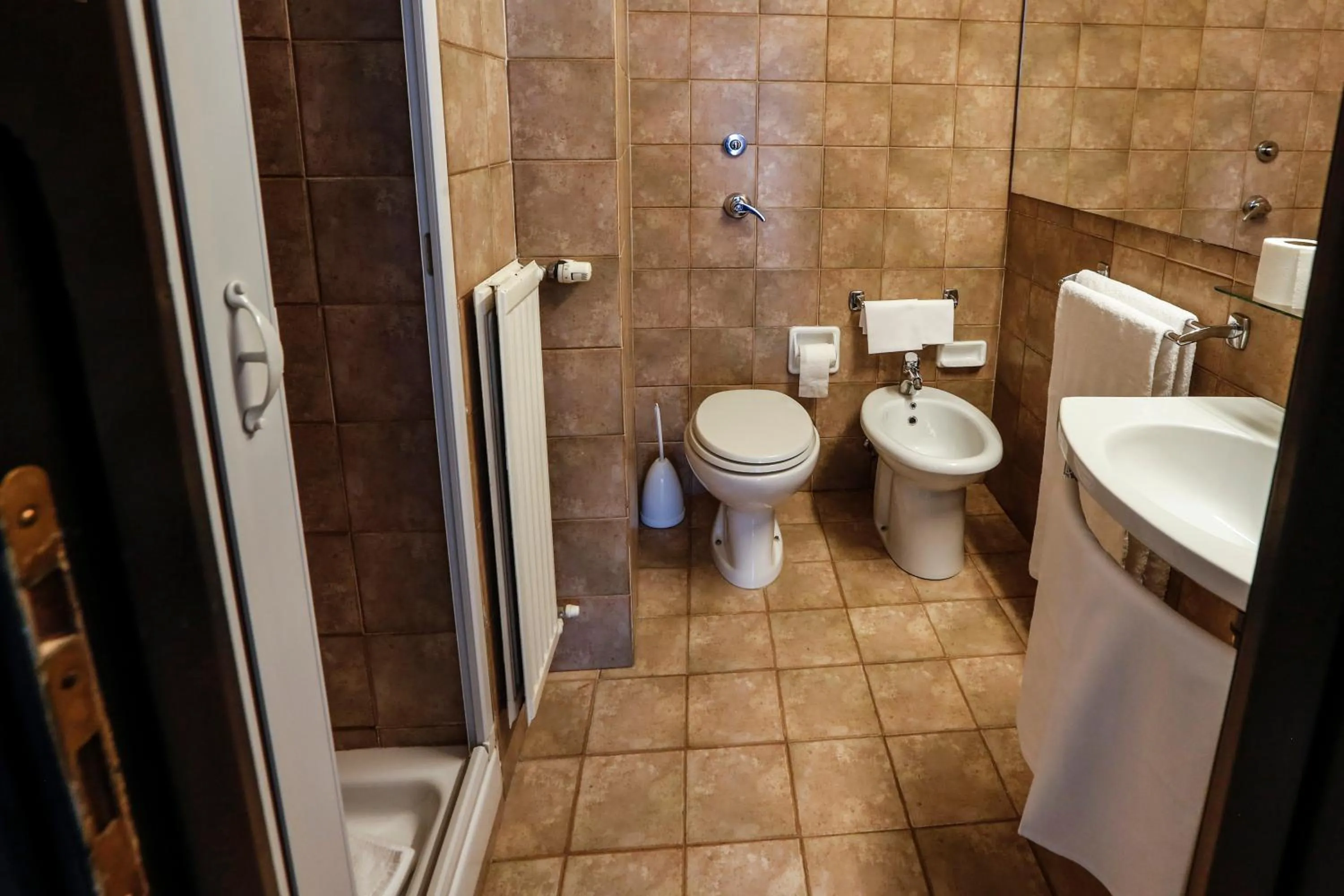 Shower in Hotel Giardino d'Europa