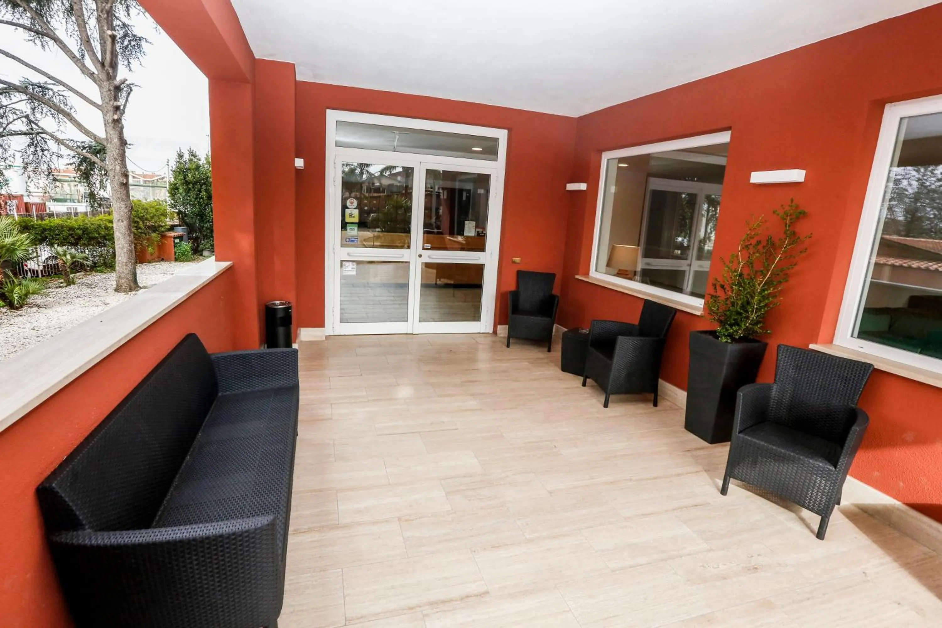 Patio in Hotel Giardino d'Europa