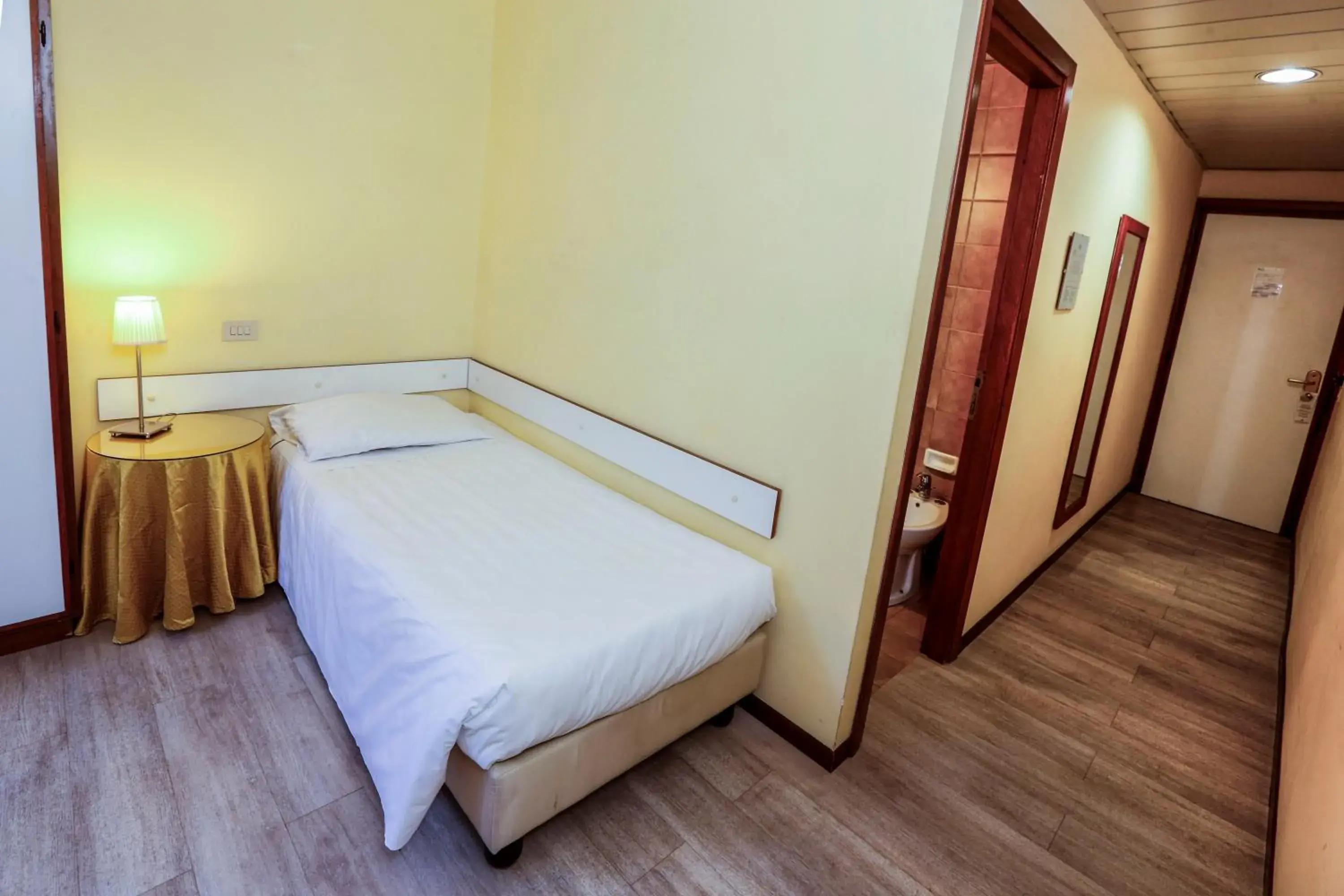 Bed in Hotel Giardino d'Europa Bed in Hotel Giardino d'Europa