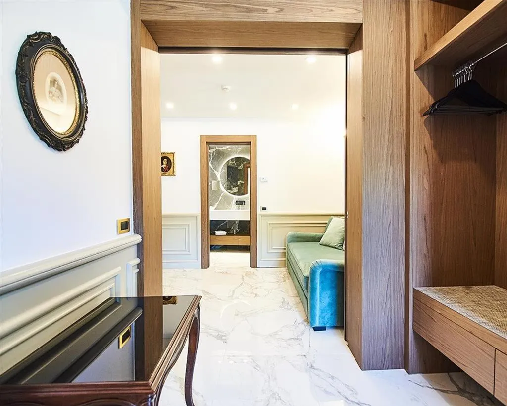 Bedroom, Bed in Hotel Valadier