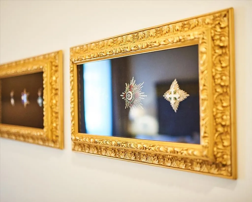 Decorative detail in Hotel Valadier