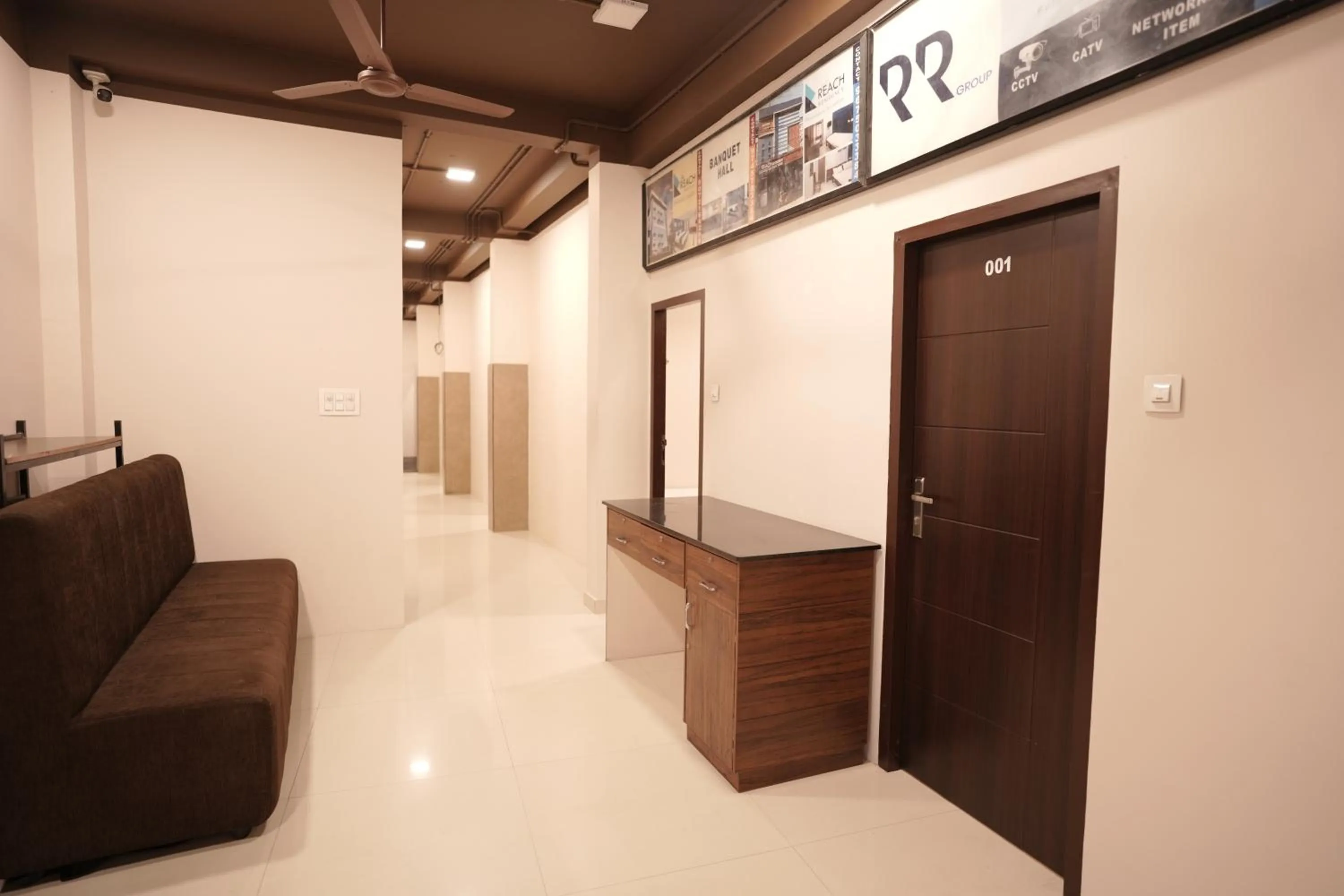 Lobby or reception in Reach Residency