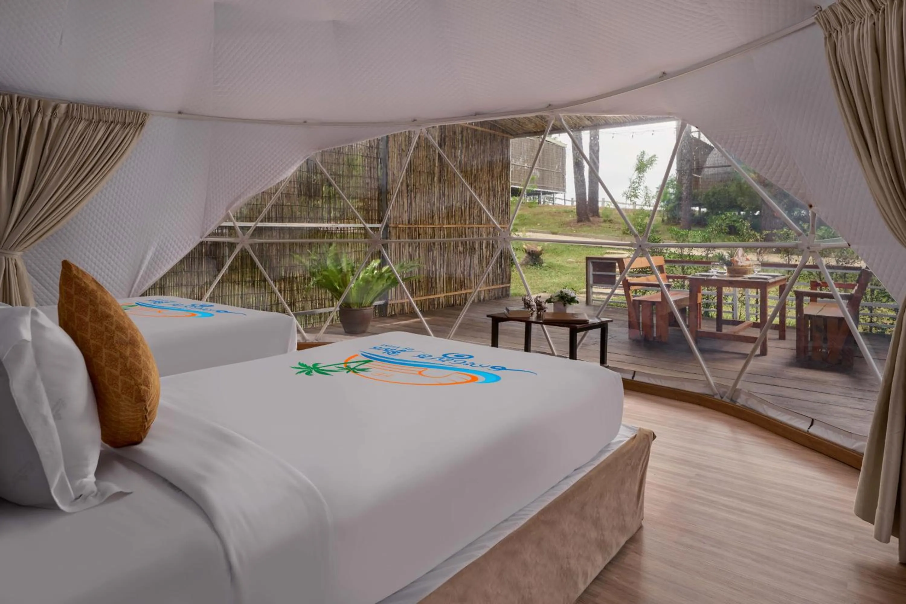 Bedroom, Bed in Koh Sdach Resort by EHM