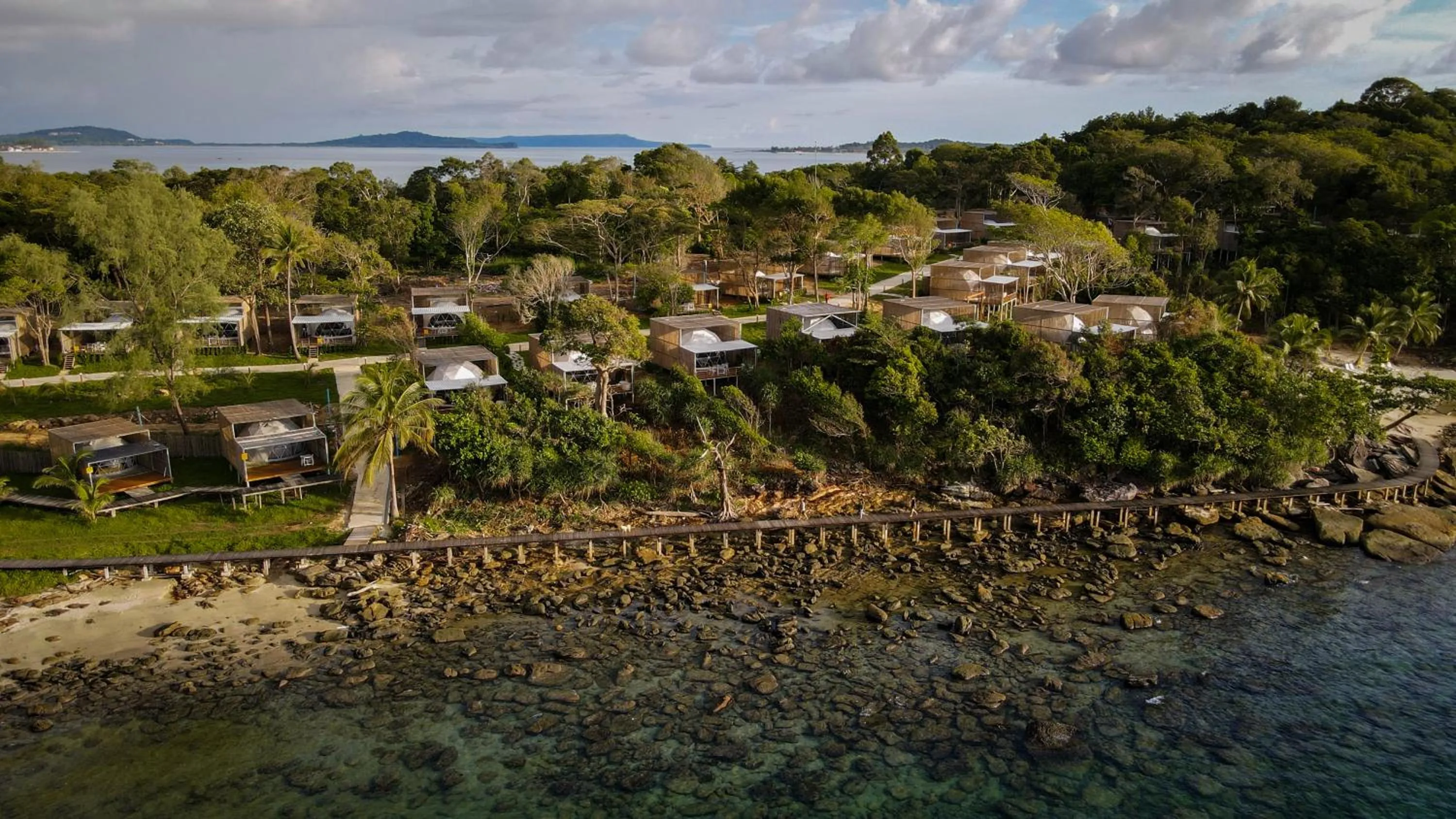 Natural landscape in Koh Sdach Resort by EHM