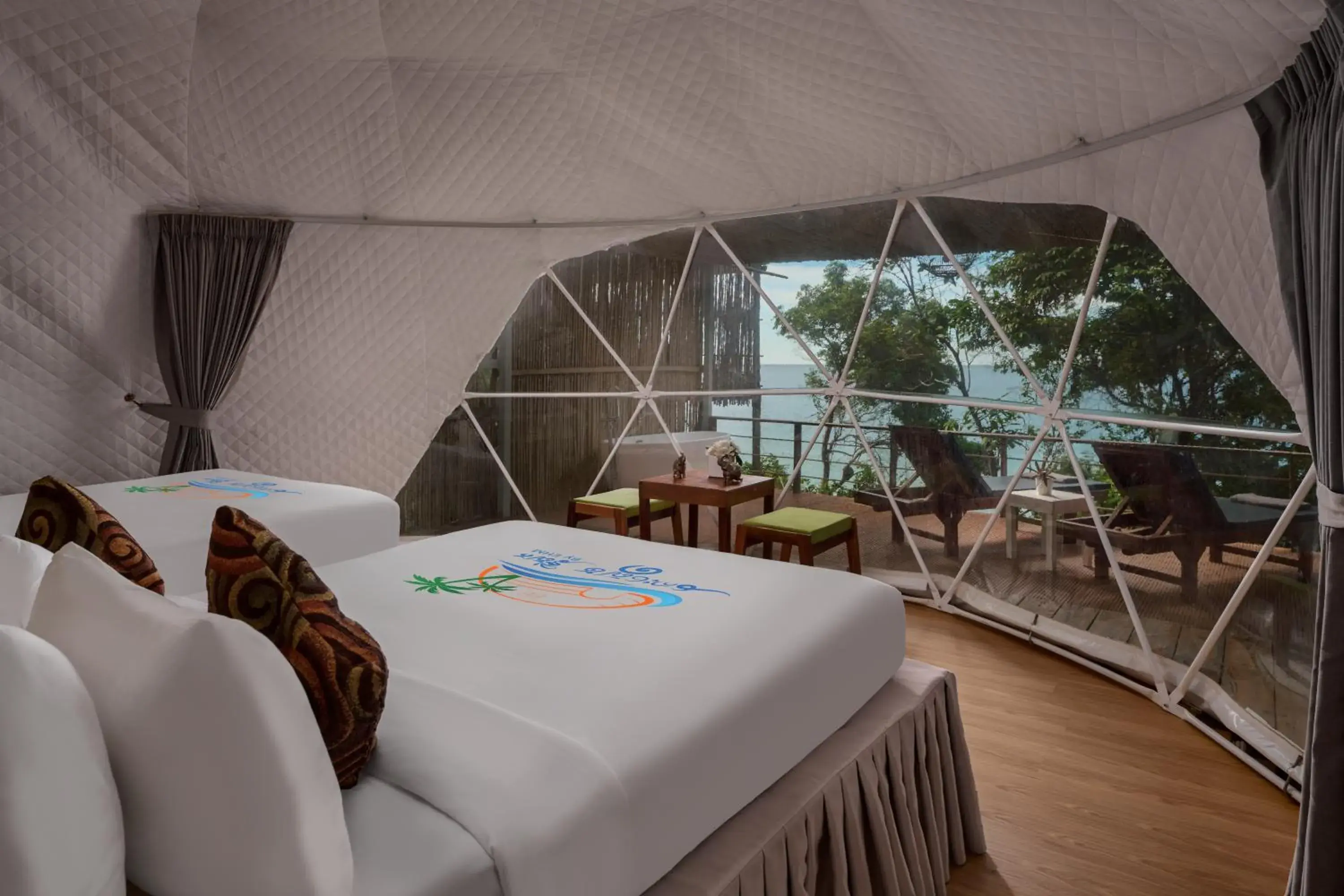 Bed in Koh Sdach Resort by EHM Bed in Koh Sdach Resort by EHM