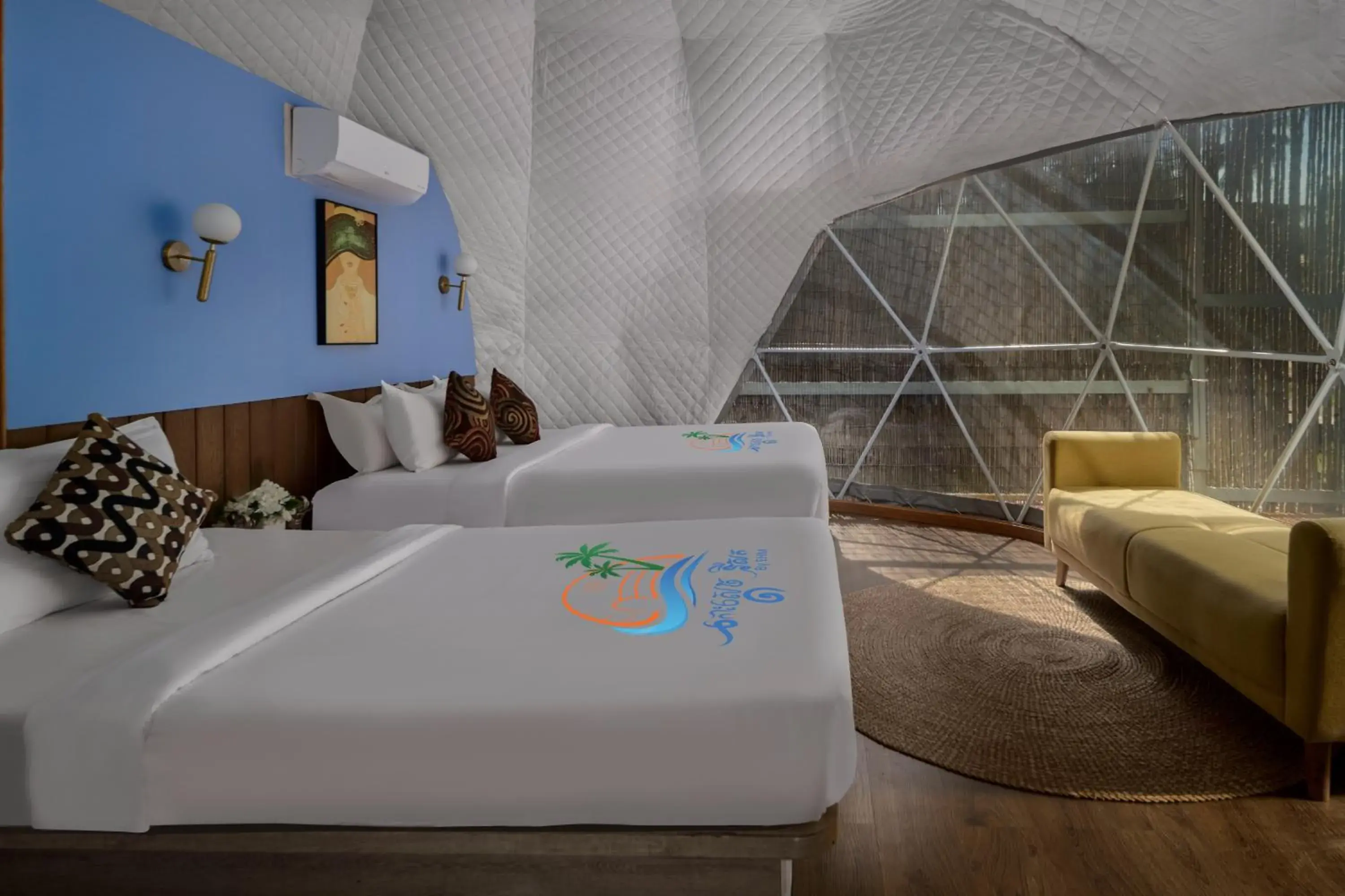 Bed in Koh Sdach Resort by EHM Bed in Koh Sdach Resort by EHM