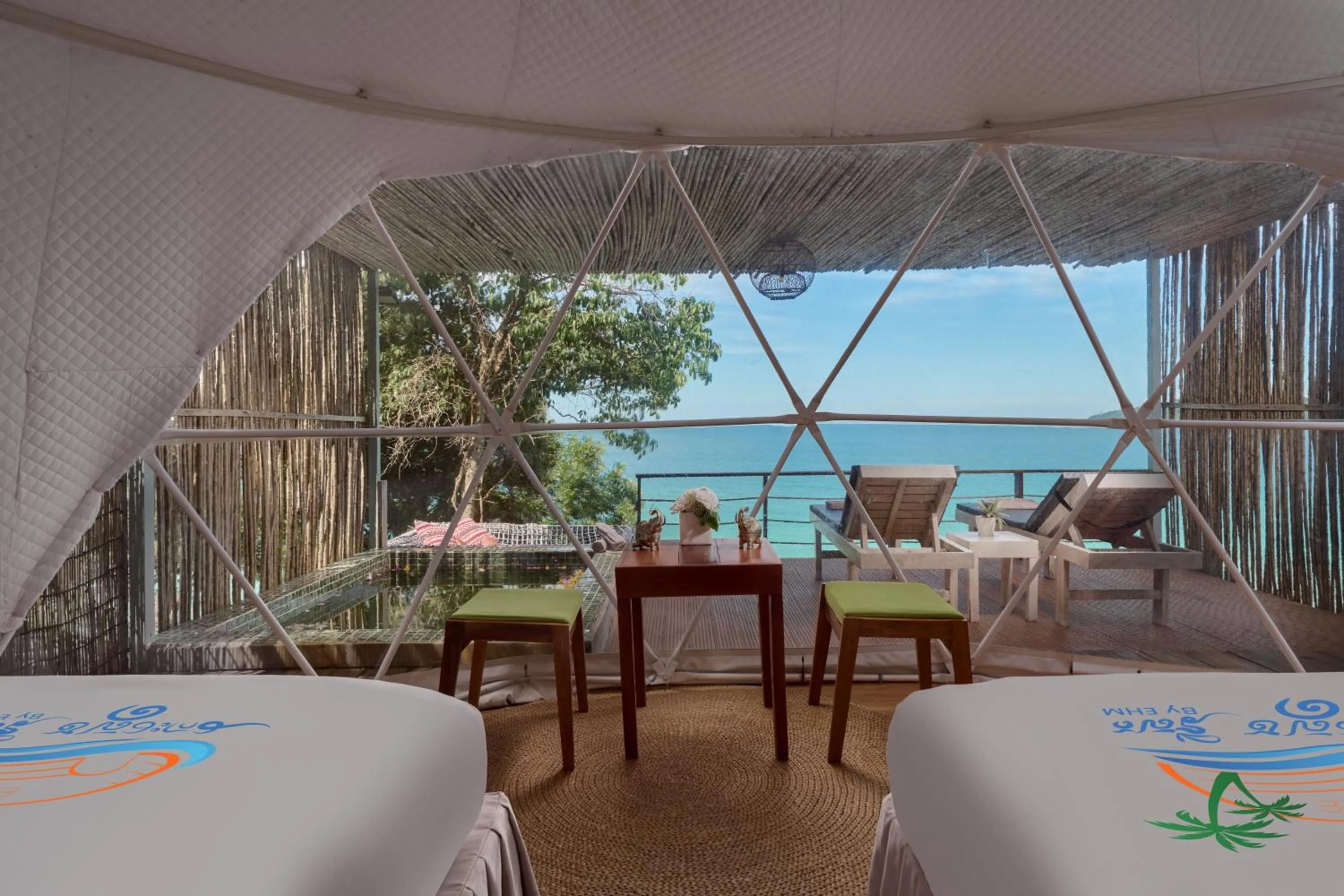 Bed in Koh Sdach Resort by EHM