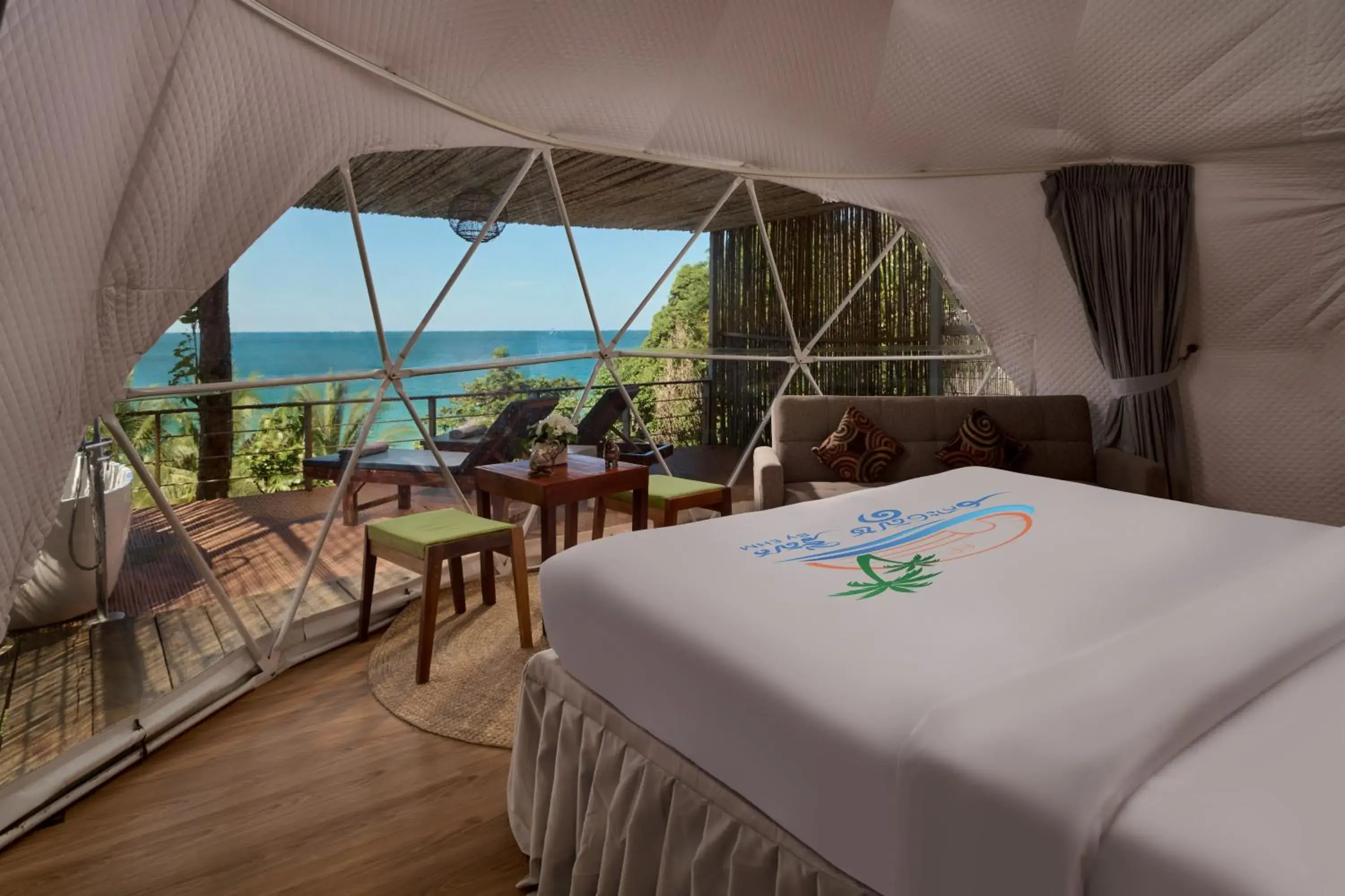 View (from property/room), Bed in Koh Sdach Resort by EHM View (from property/room), Bed in Koh Sdach Resort by EHM