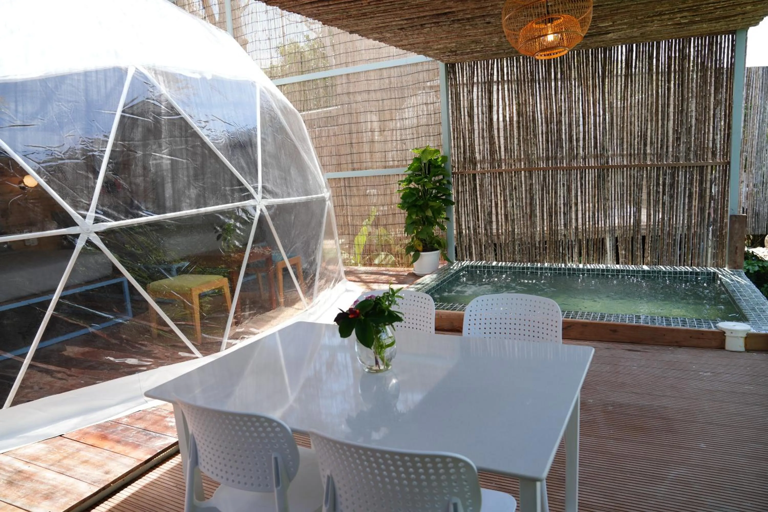 Patio in Koh Sdach Resort by EHM