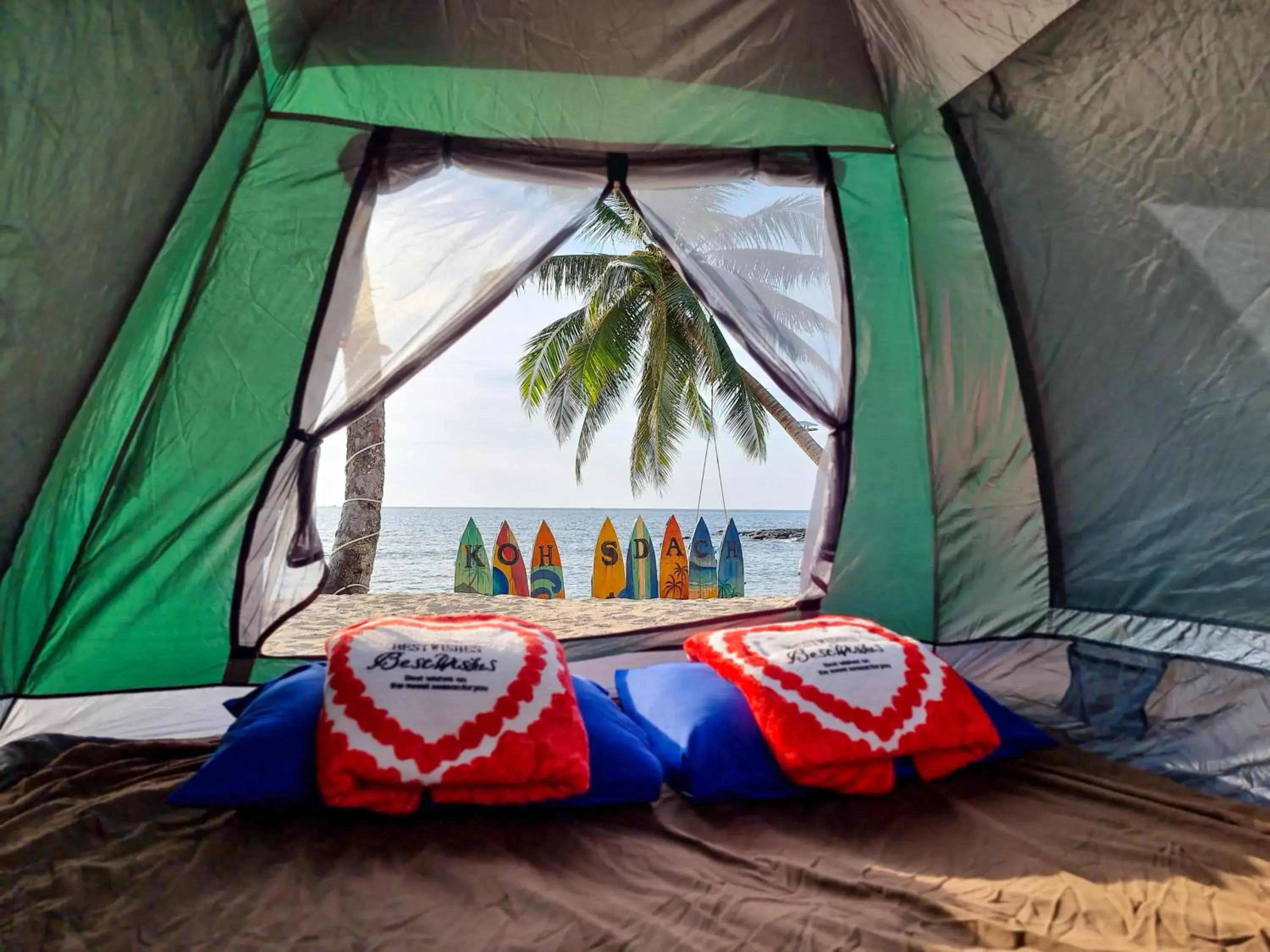 Natural landscape, Bed in Koh Sdach Resort by EHM Natural landscape, Bed in Koh Sdach Resort by EHM