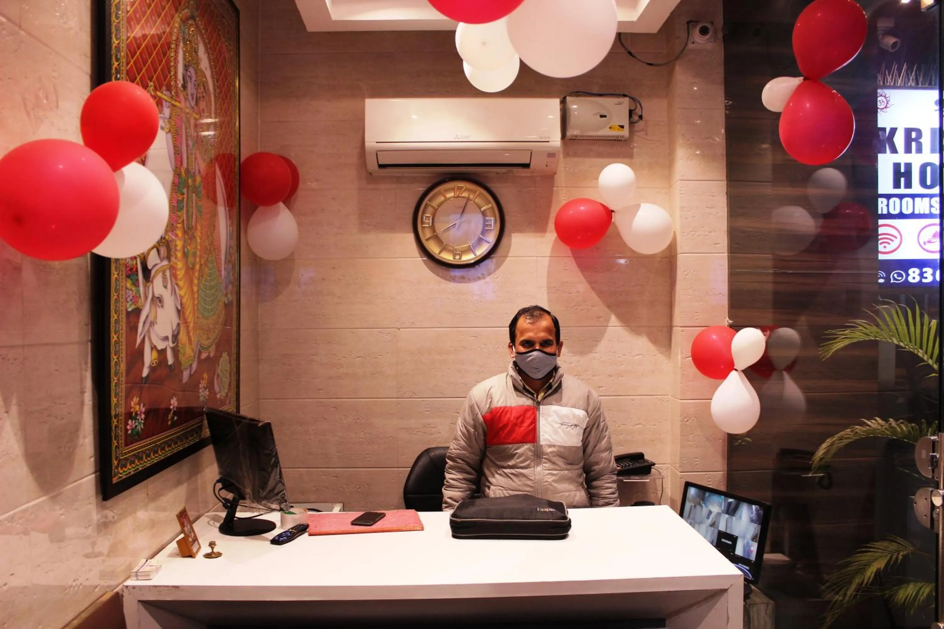 Property building in Shree Krishna Hotels