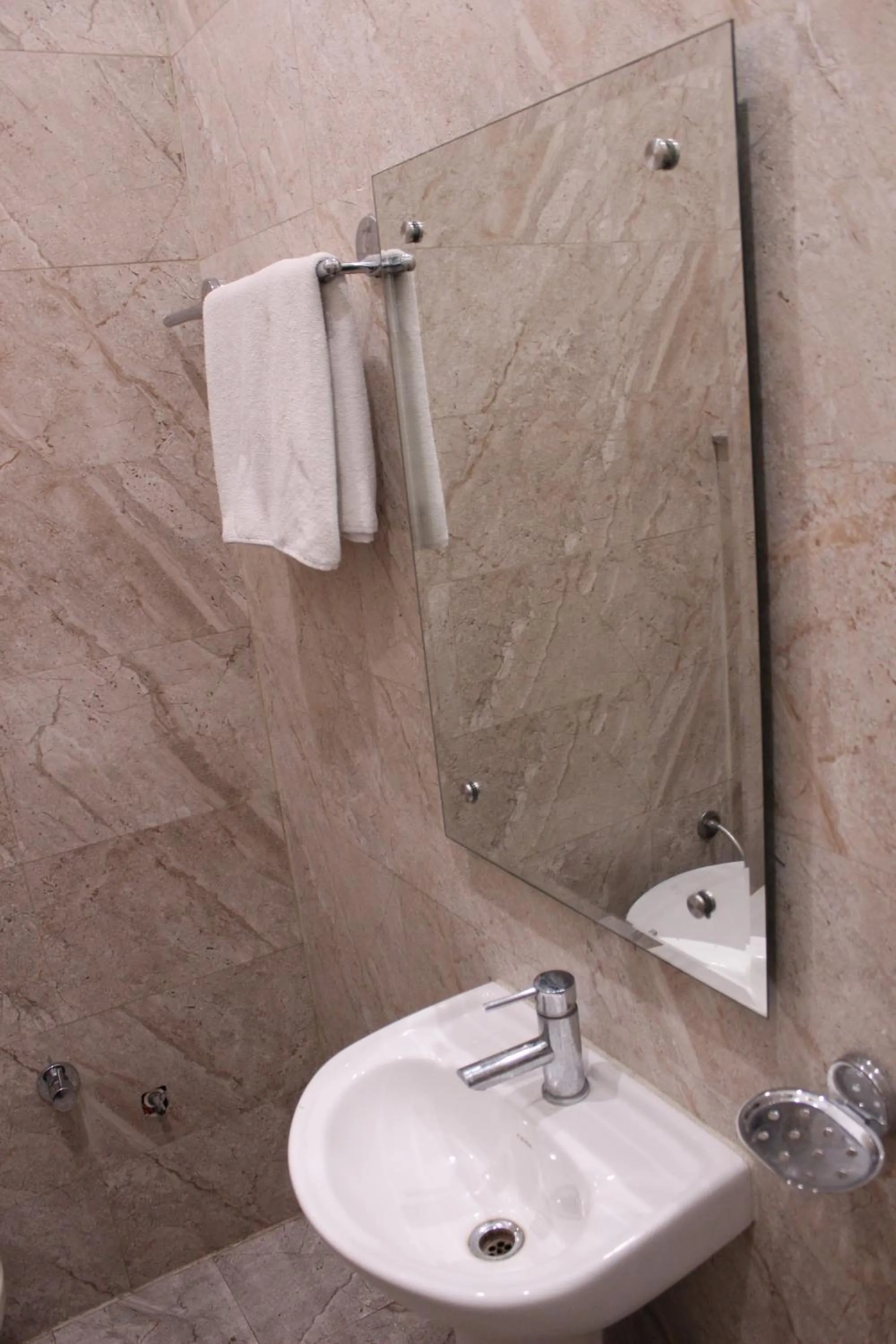 Shower in Shree Krishna Hotels