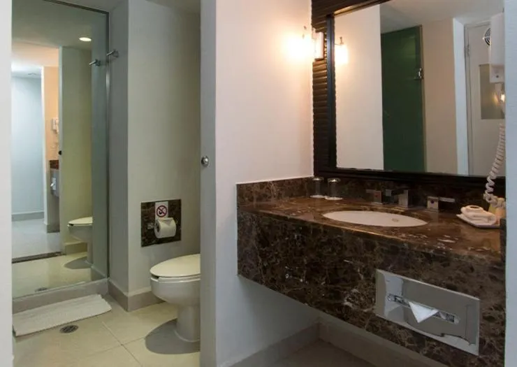 Shower in Grand Decameron Los Cabos, A Trademark All-Inclusive Resort