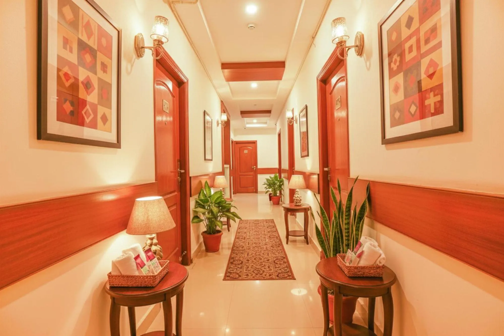 Lobby or reception in FabHotel The BTM Palace - BTM Layout