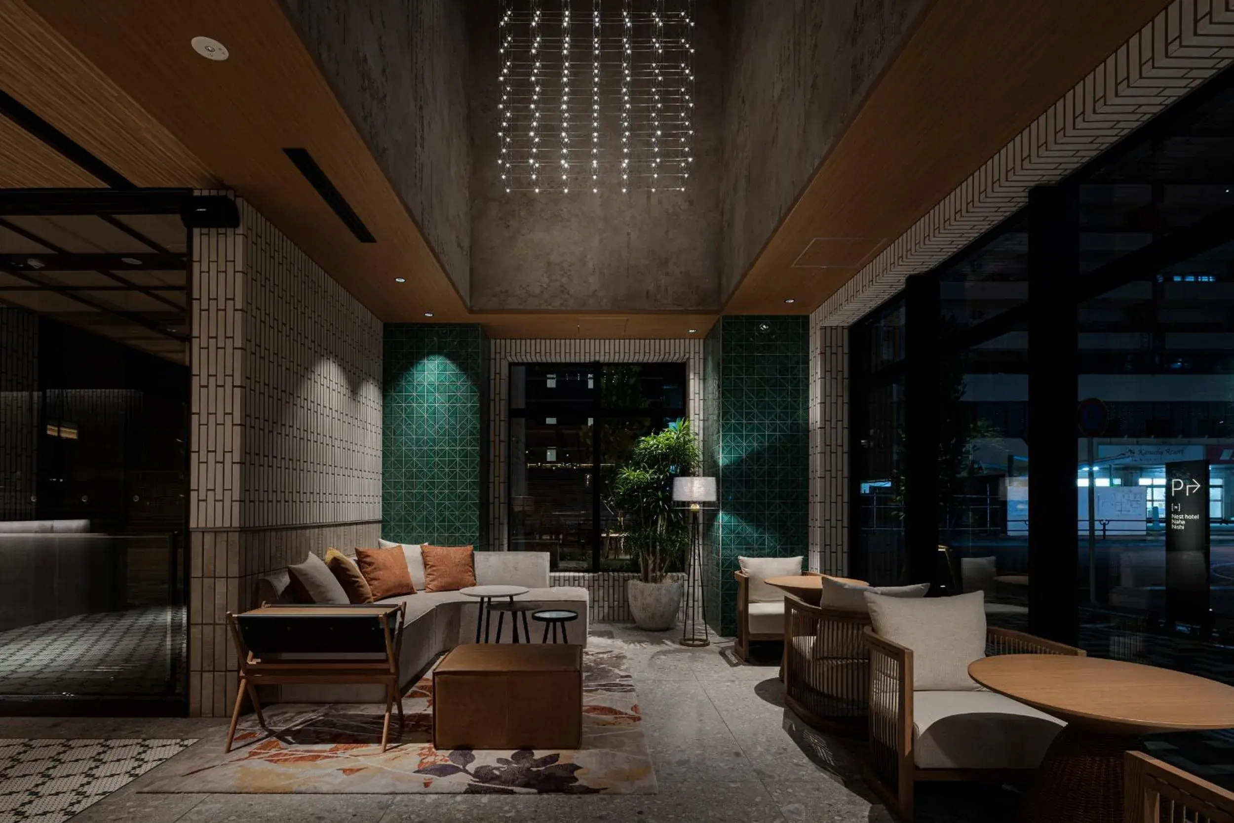 Lobby or reception in Nest Hotel Naha Nishi Lobby or reception in Nest Hotel Naha Nishi