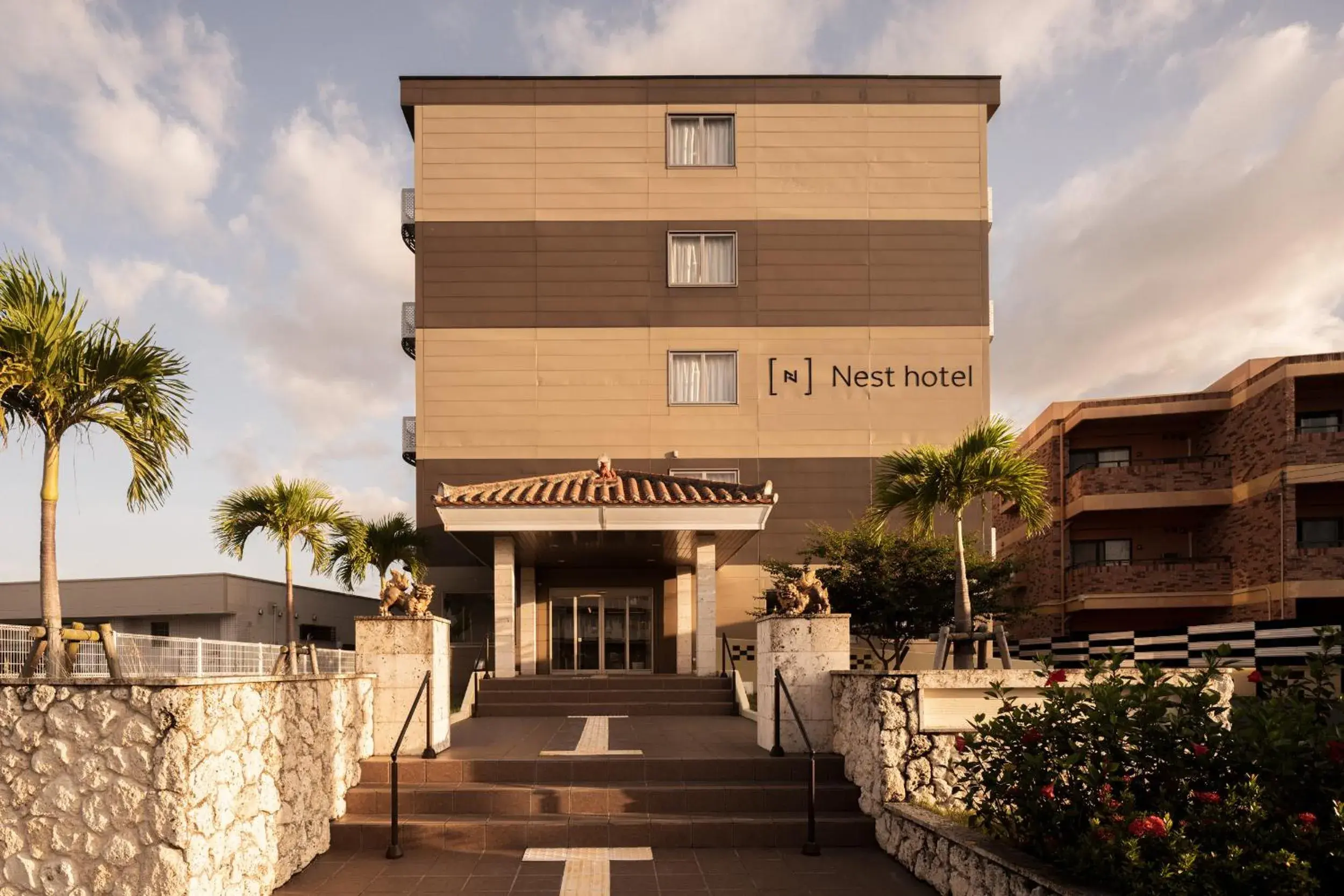 Property building in Nest Hotel Ishigaki Maesato Beach Property building in Nest Hotel Ishigaki Maesato Beach