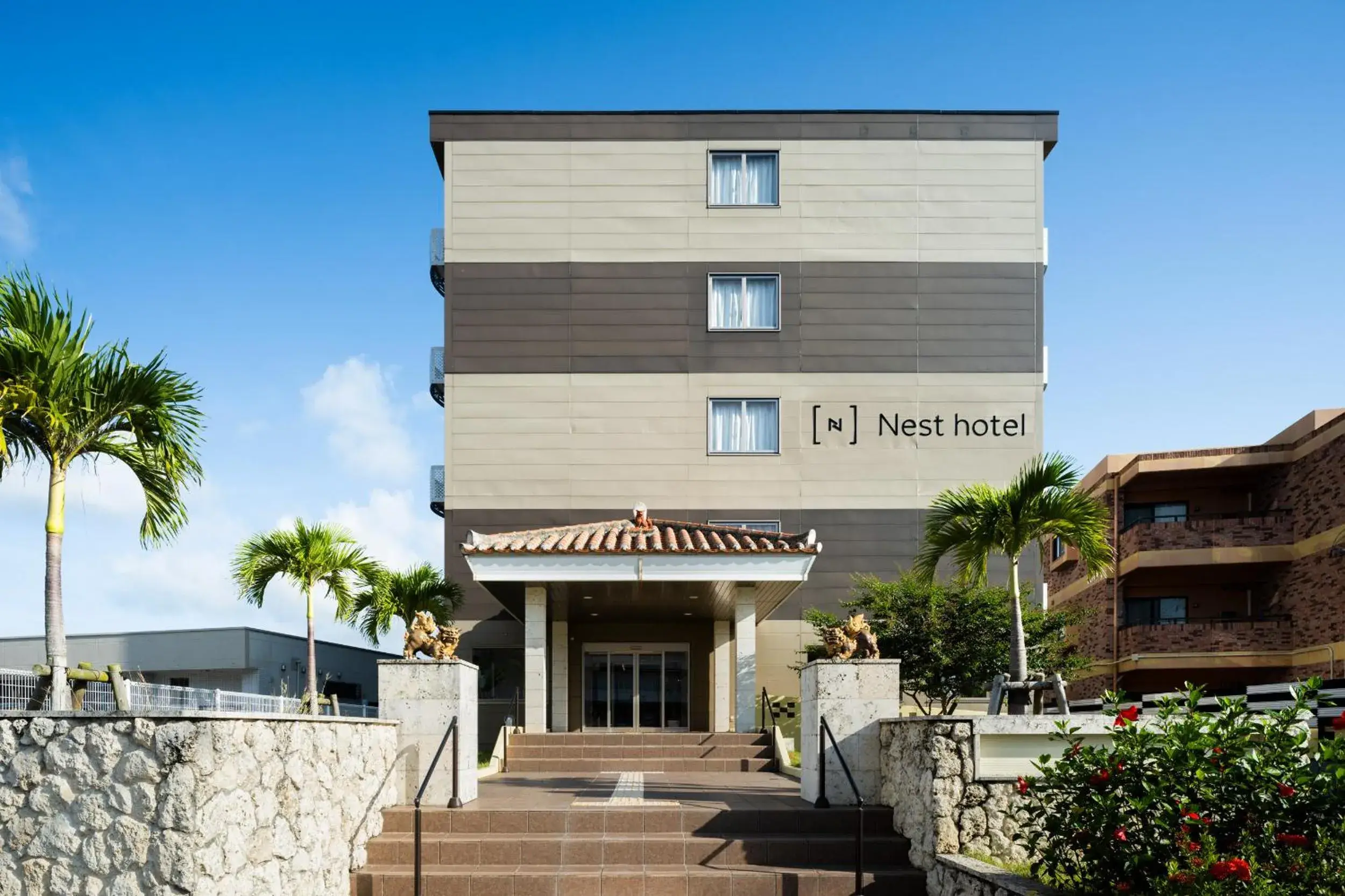 Property building in Nest Hotel Ishigaki Maesato Beach Property building in Nest Hotel Ishigaki Maesato Beach