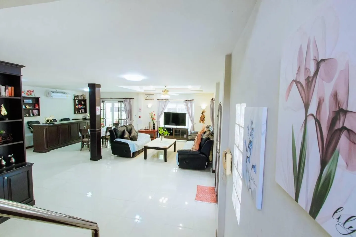 Living room in Captivating 3-Bed Villa in Muang Pattaya