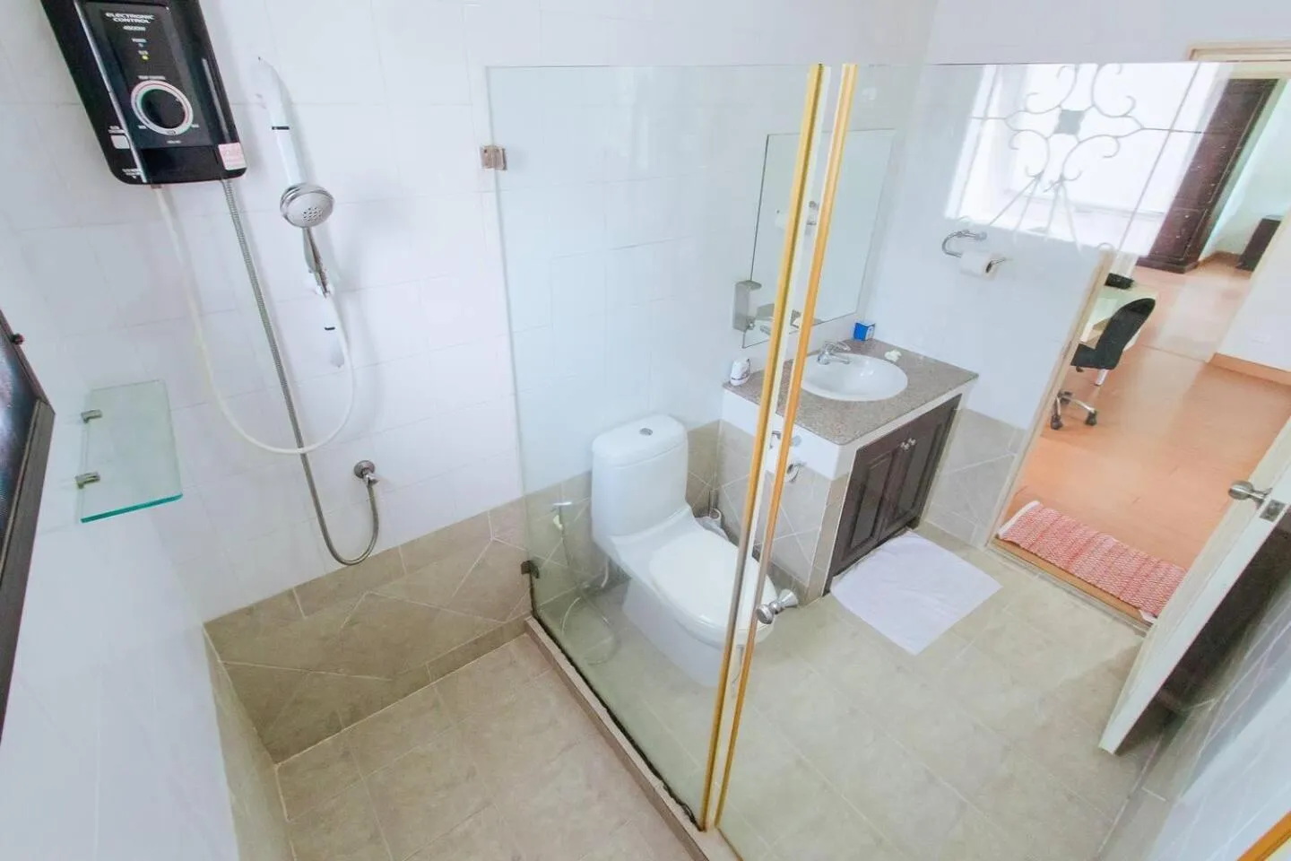 Bathroom in Captivating 3-Bed Villa in Muang Pattaya