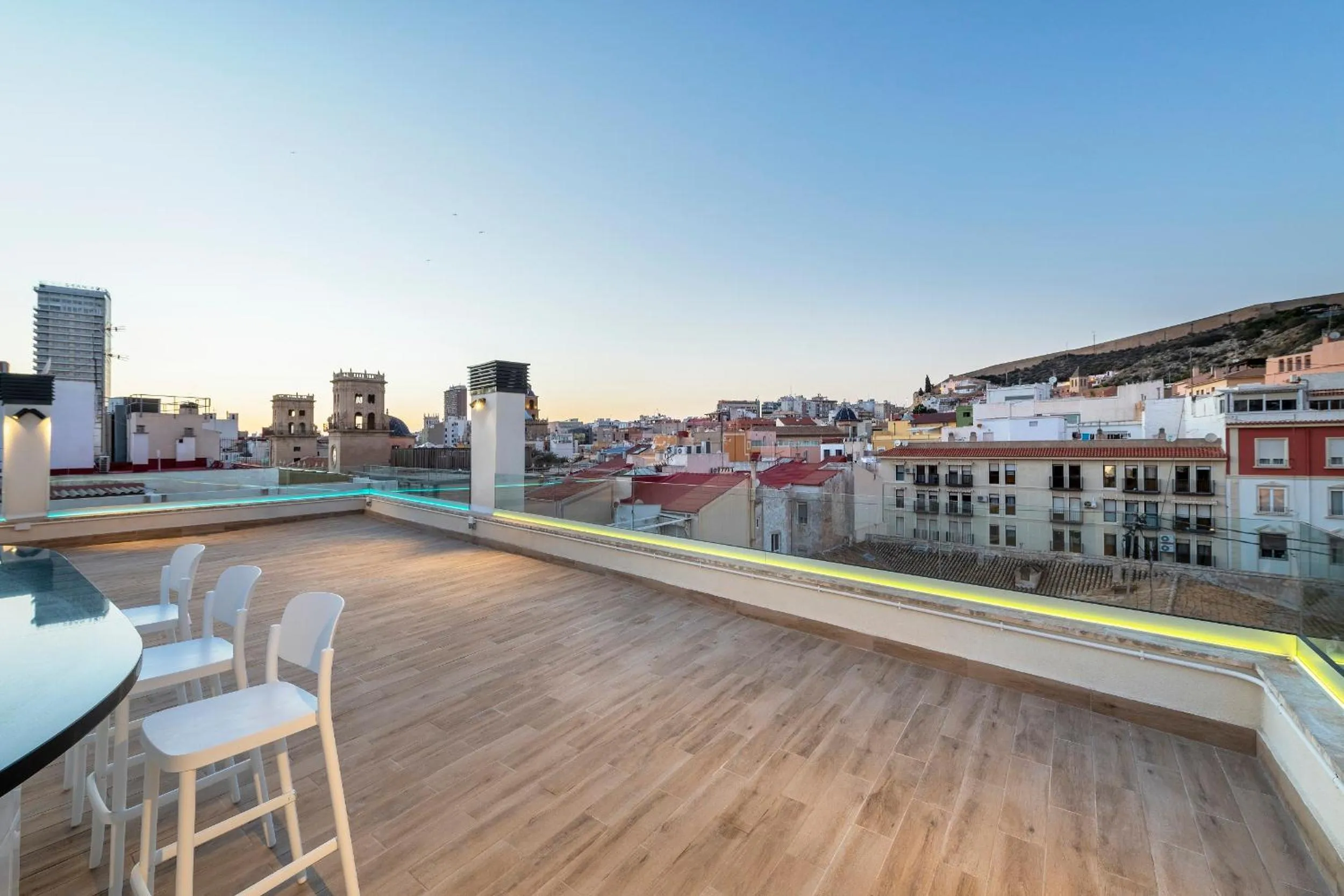 Balcony/Terrace in Odyssey Rooms Alicante